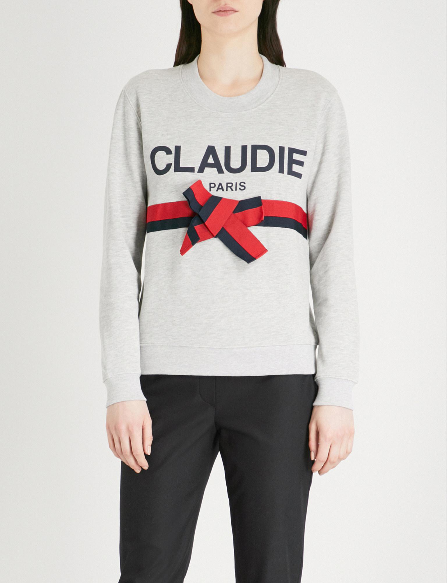 claudie pierlot sweatshirt