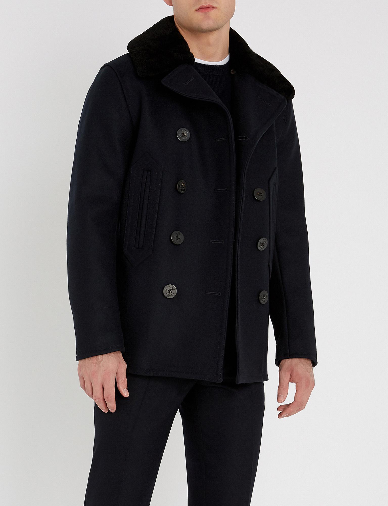 Sandro peacoat Clearance