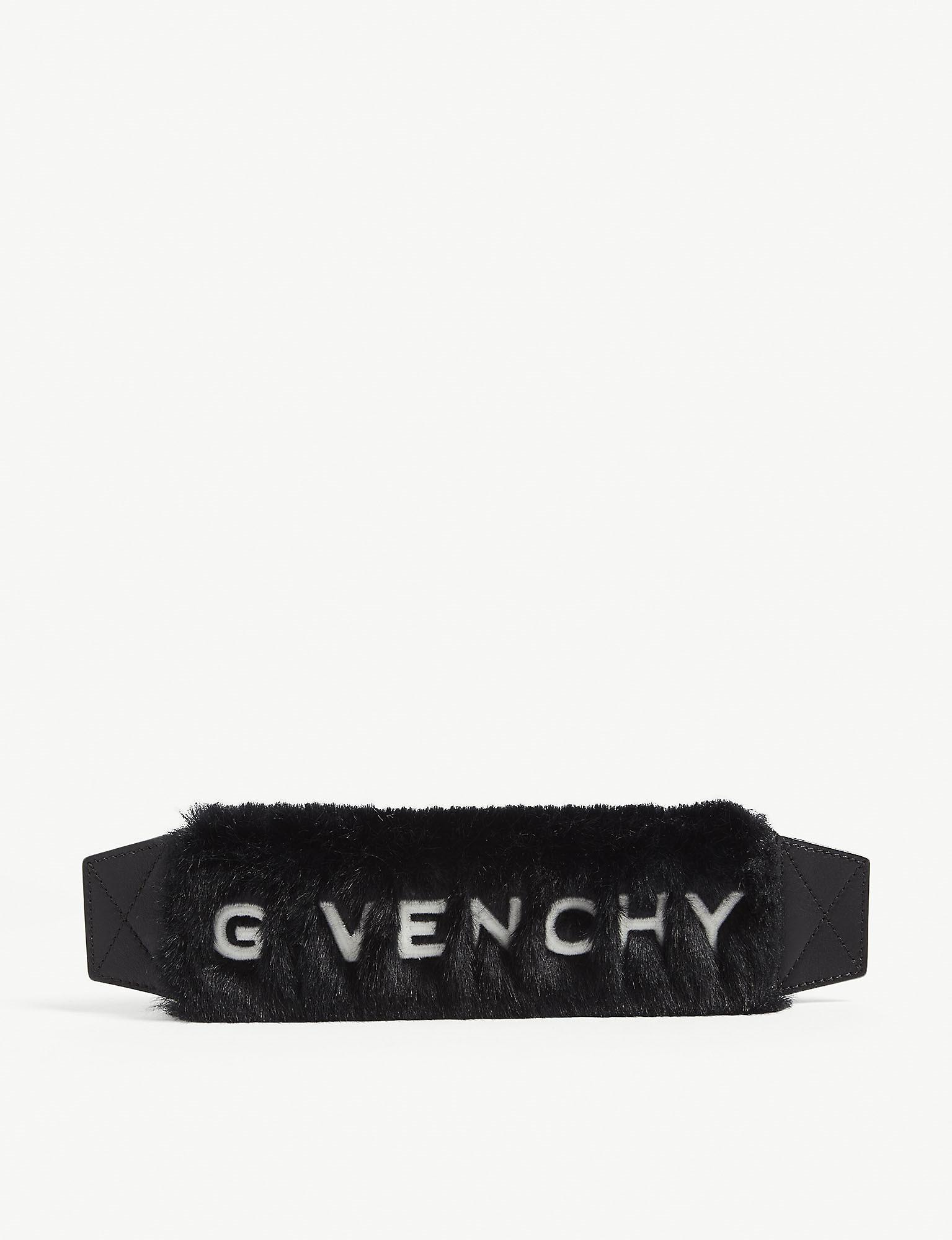 givenchy logo bag strap