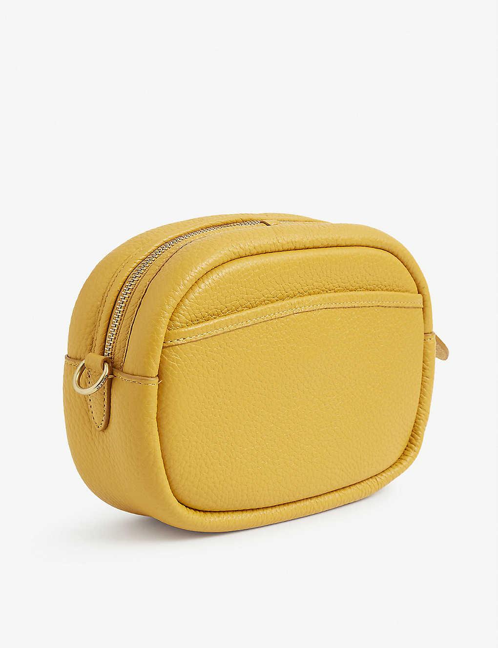 Patent leather crossbody bag Coach Yellow in Patent leather - 35328108