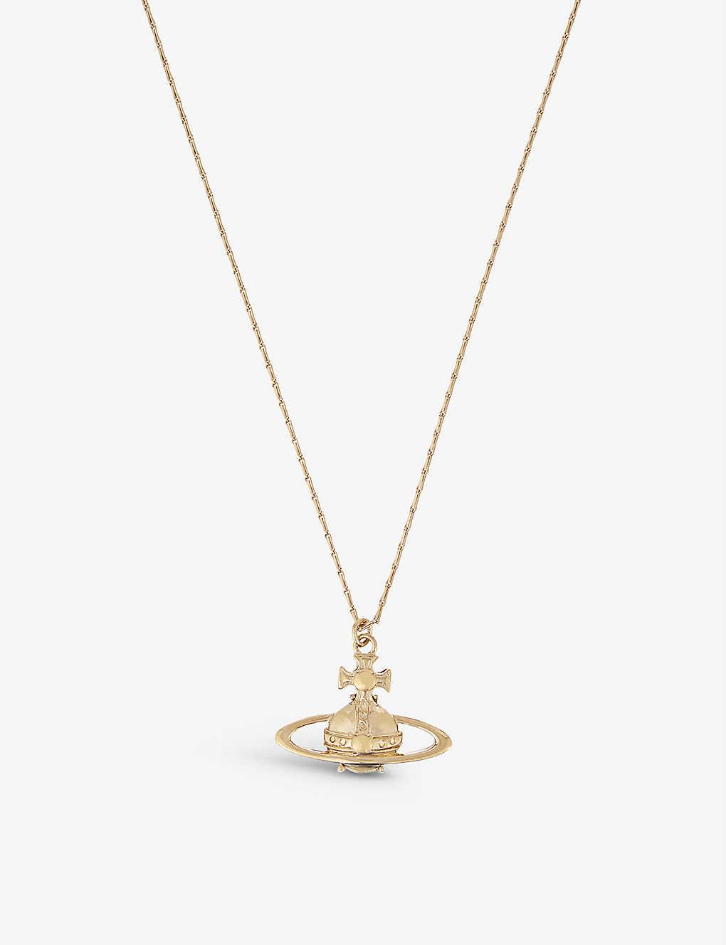 Vivienne Westwood Suzie Orb Necklace in Metallic | Lyst