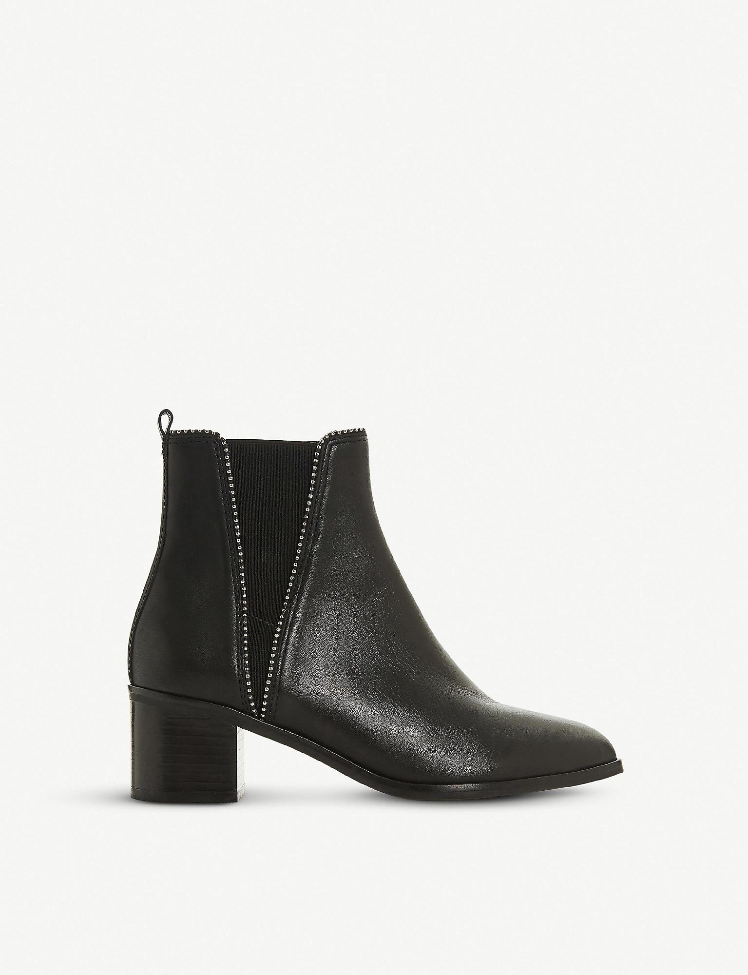 dune studded ankle boots