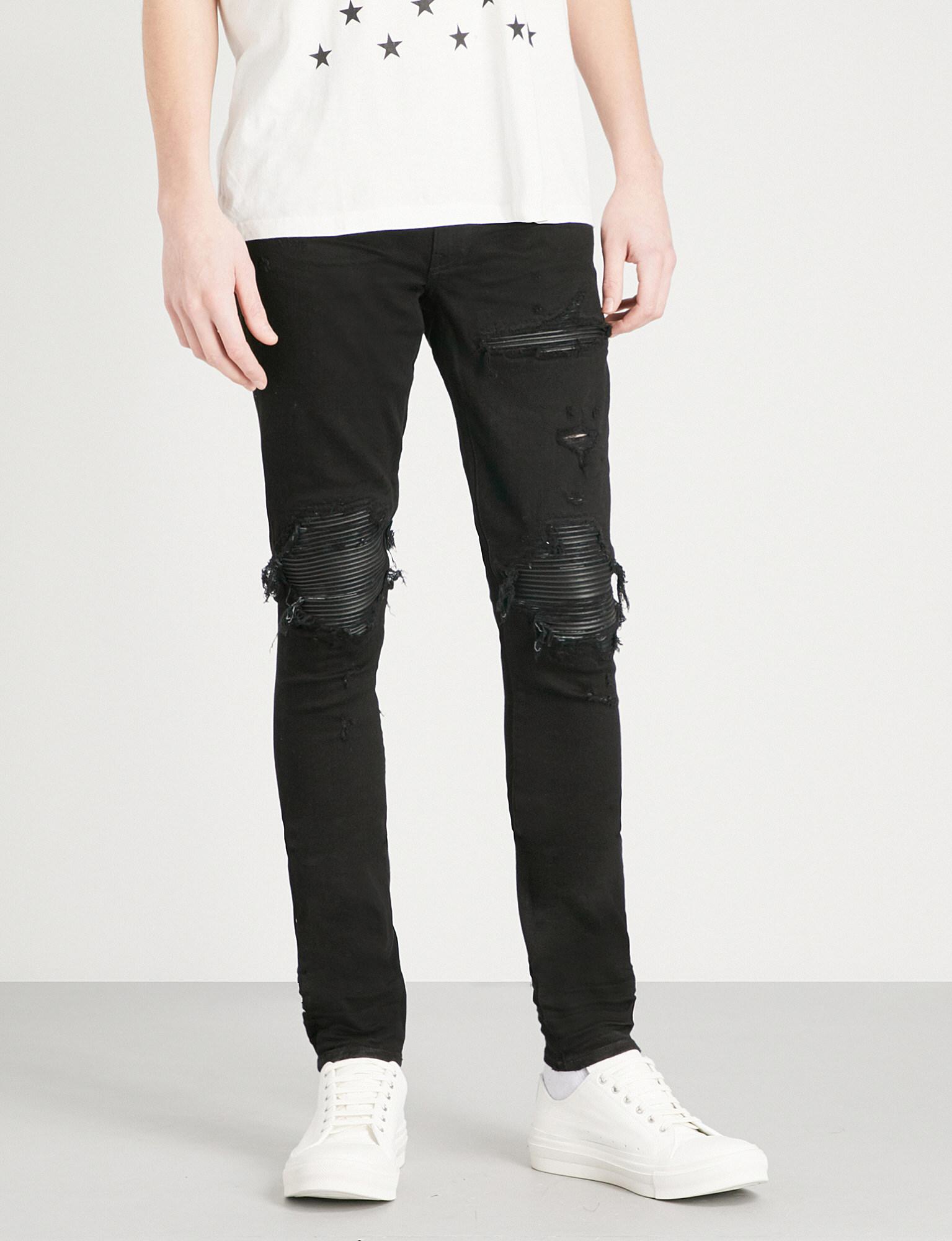 mike amiri black jeans
