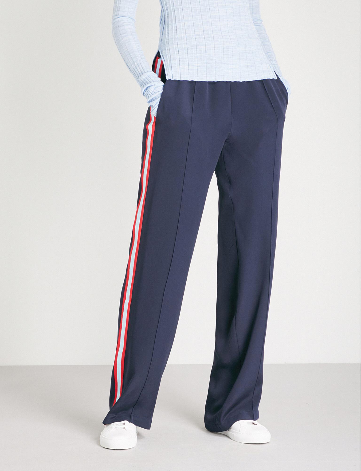 wide legged jogging bottoms