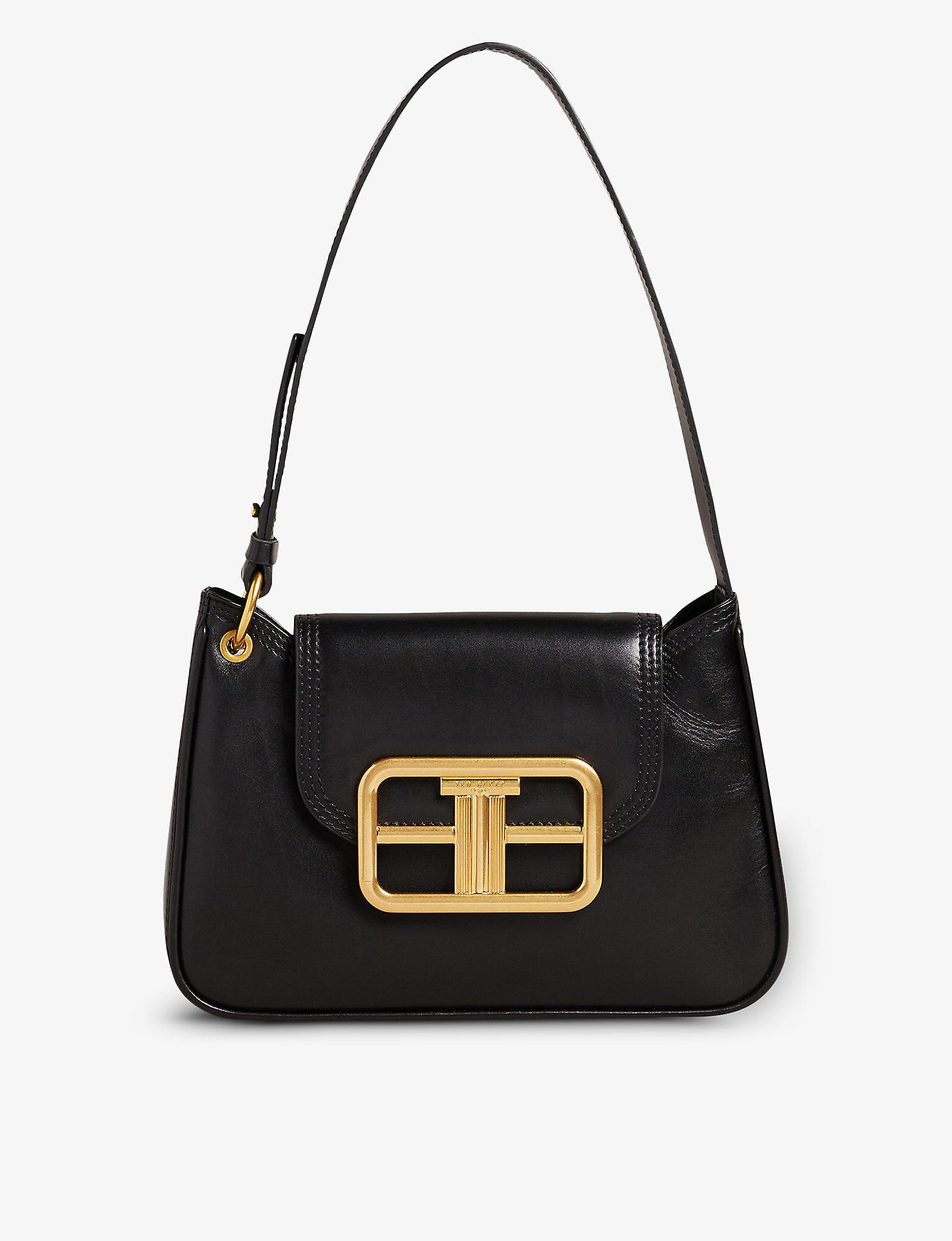 Ted Baker Tikel Leather Shoulder Bag in Black Lyst Australia