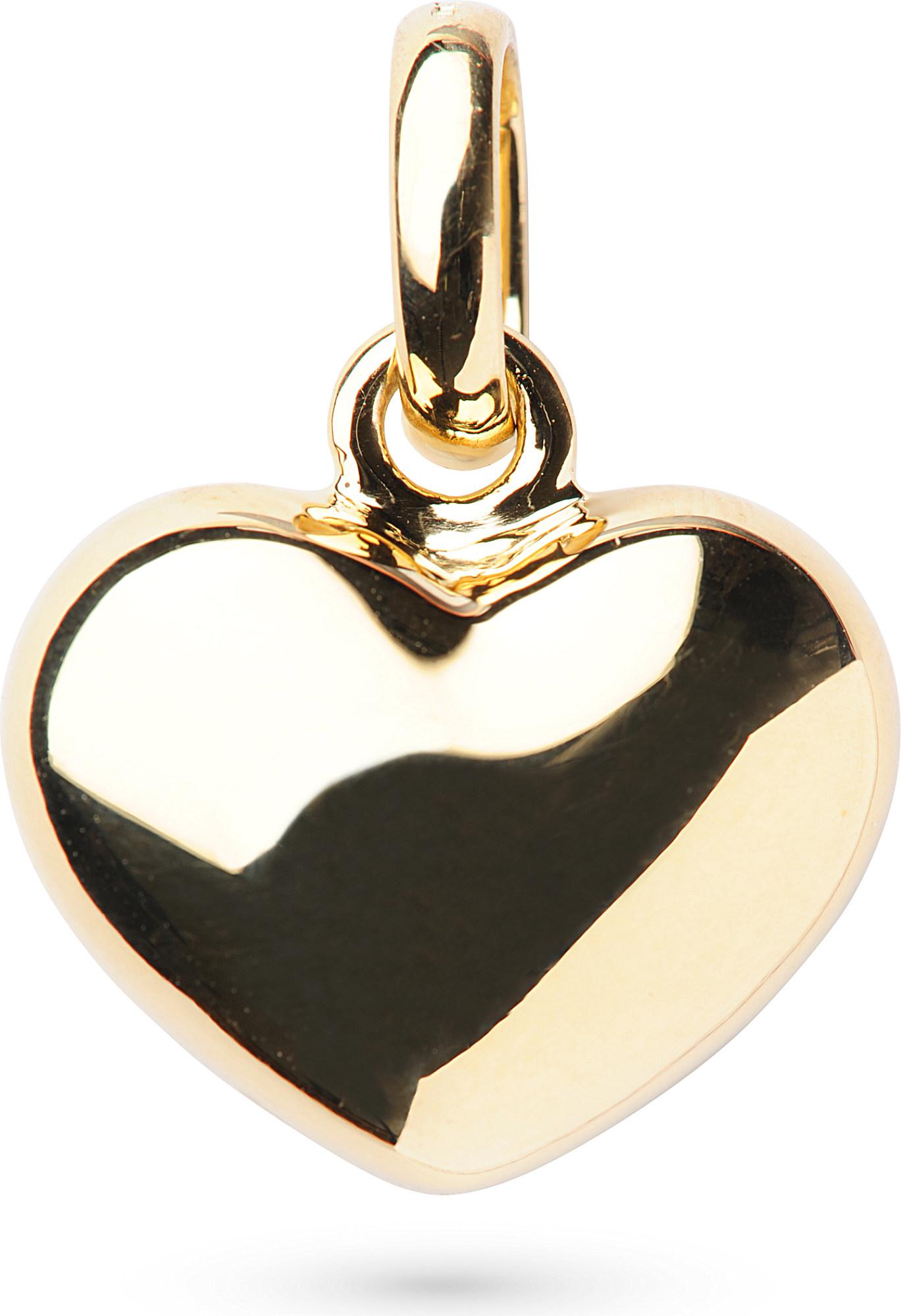 Links Of London 18 Carat Gold Heart Charm In Metallic Lyst