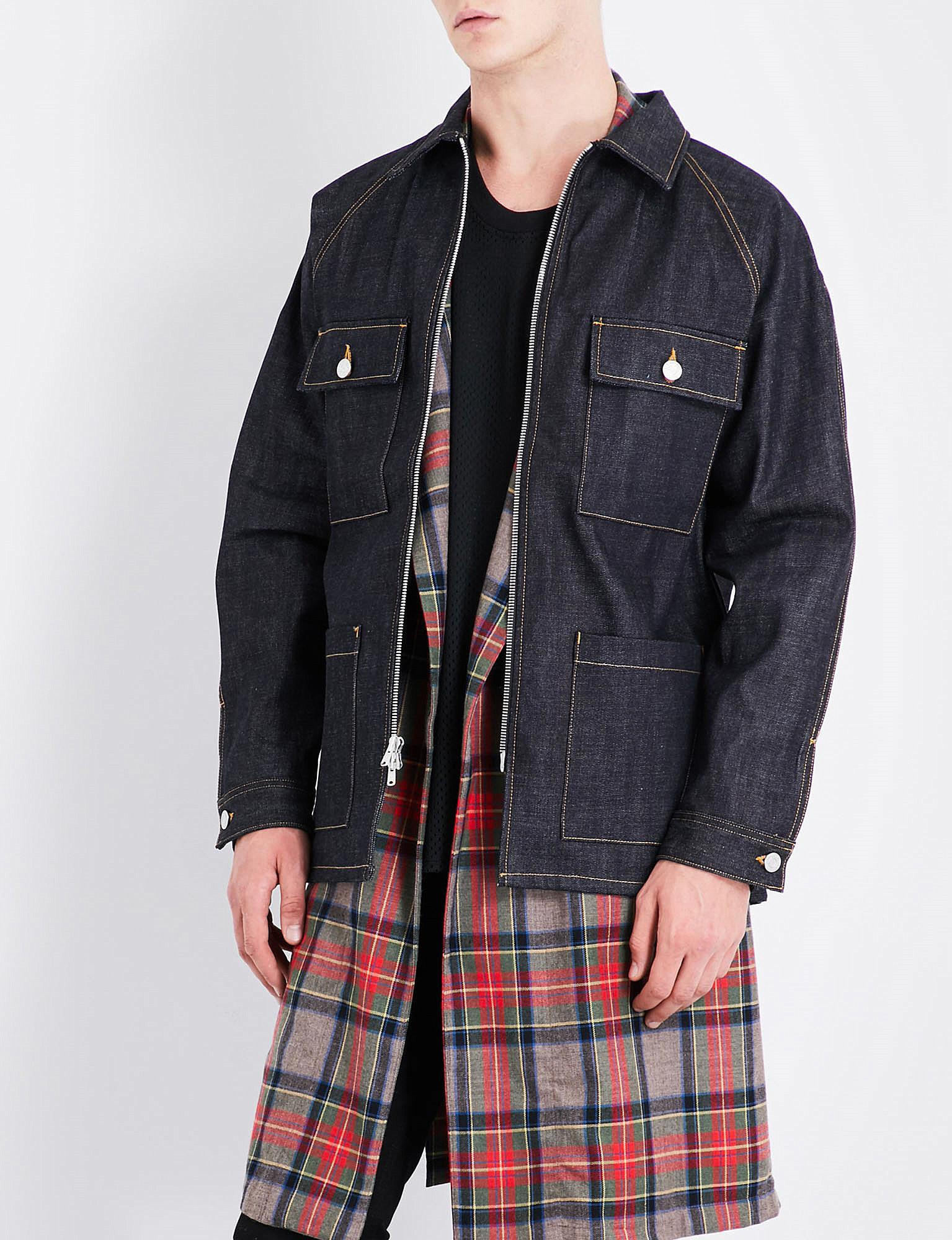 fear of god fifth collection denim jacket