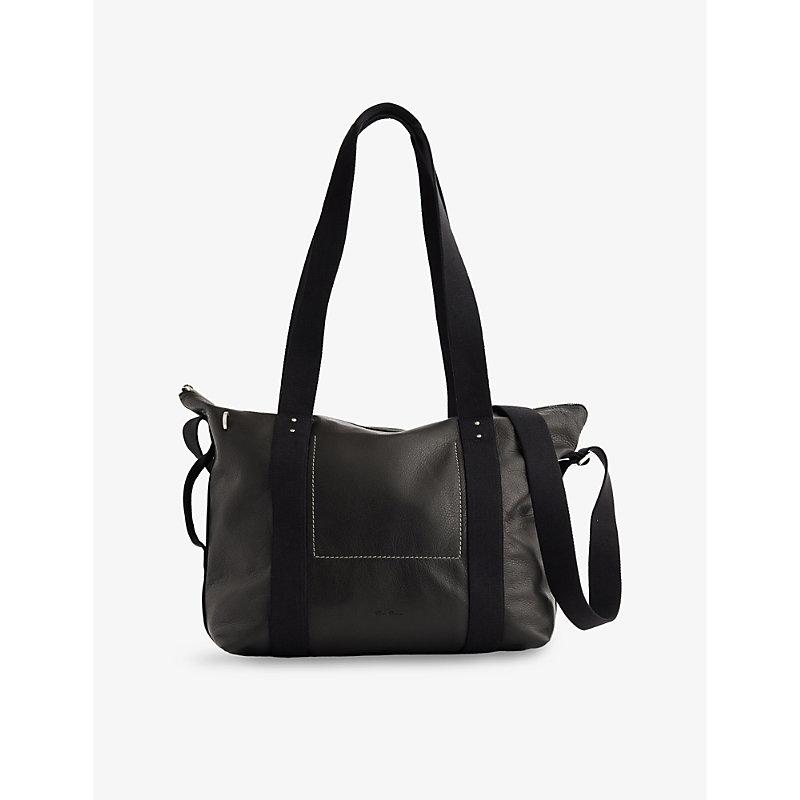 Rick Owens Trolley Leather Tote Bag in Black for Men | Lyst