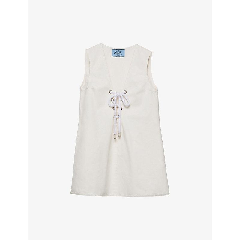 Prada Embroidered Dresses for Women | Lyst