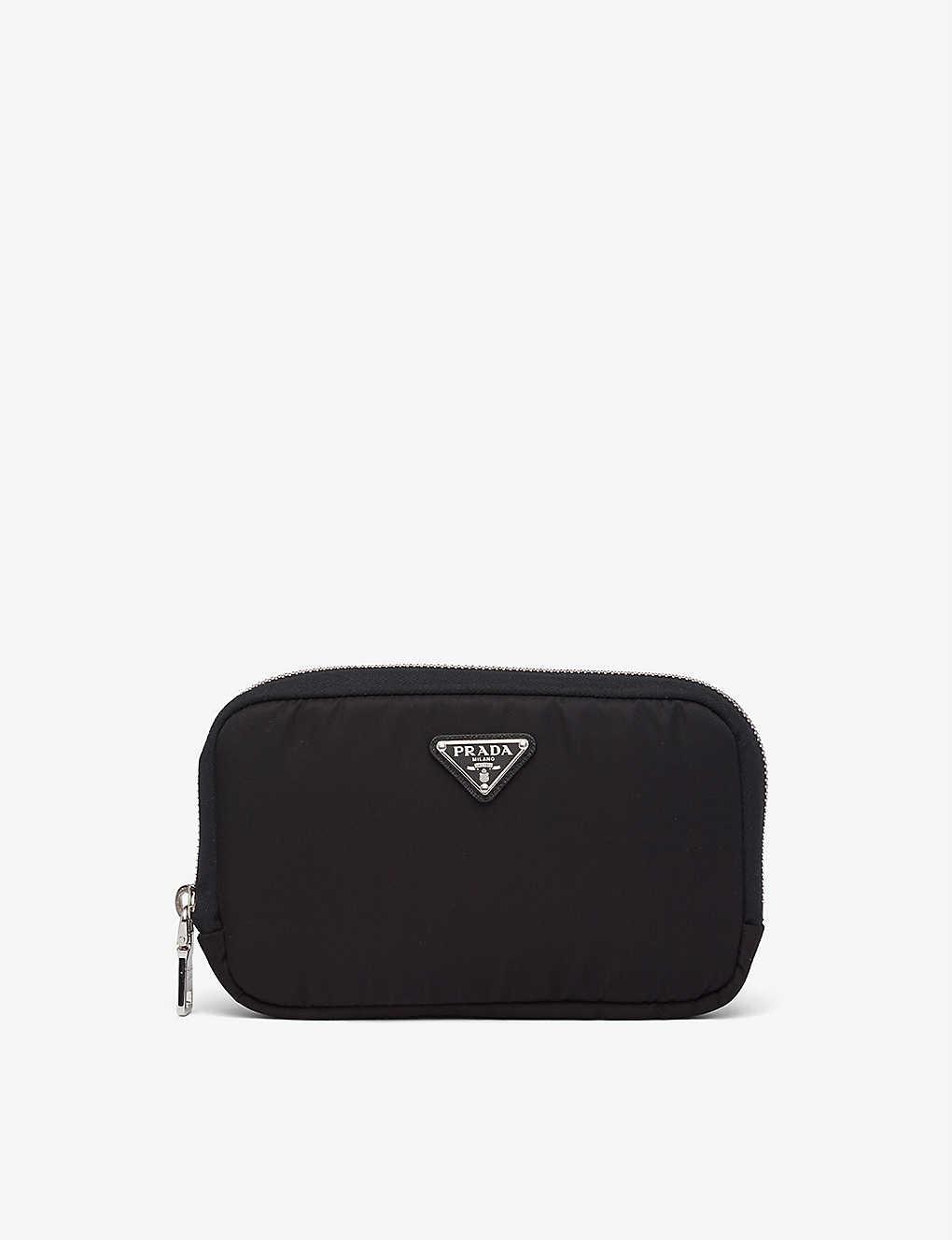 prada small nylon wallet
