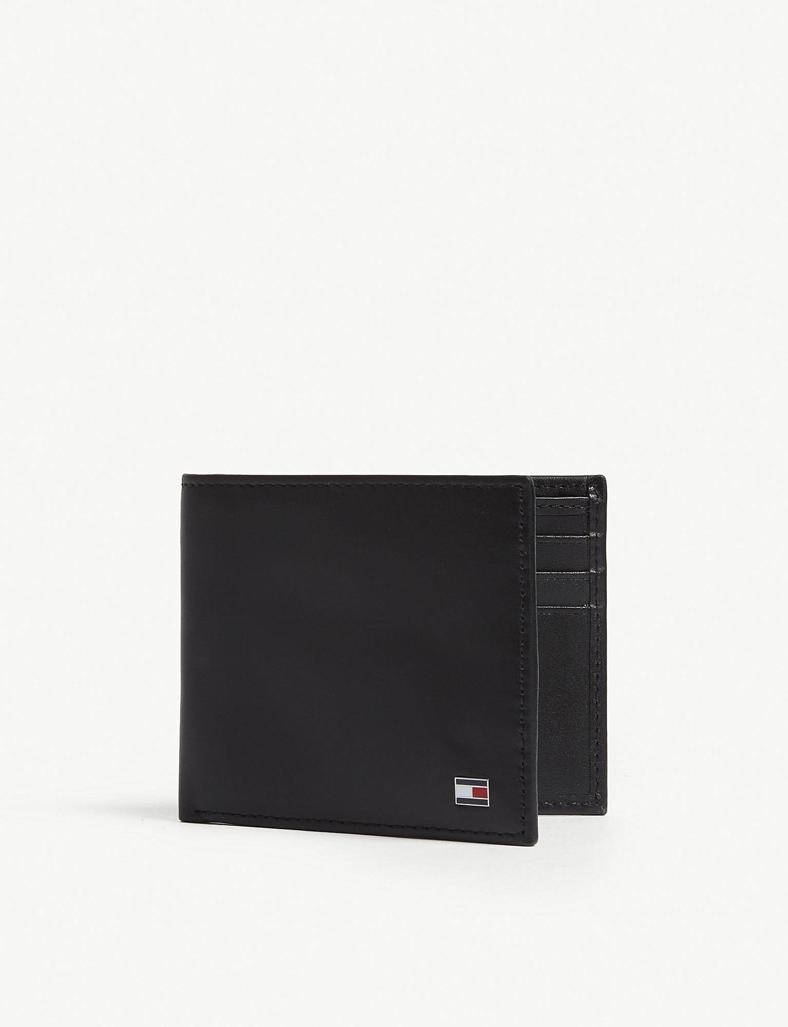 Tommy Hilfiger Eton Leather Cardholder In Black Online, SAVE 52%.