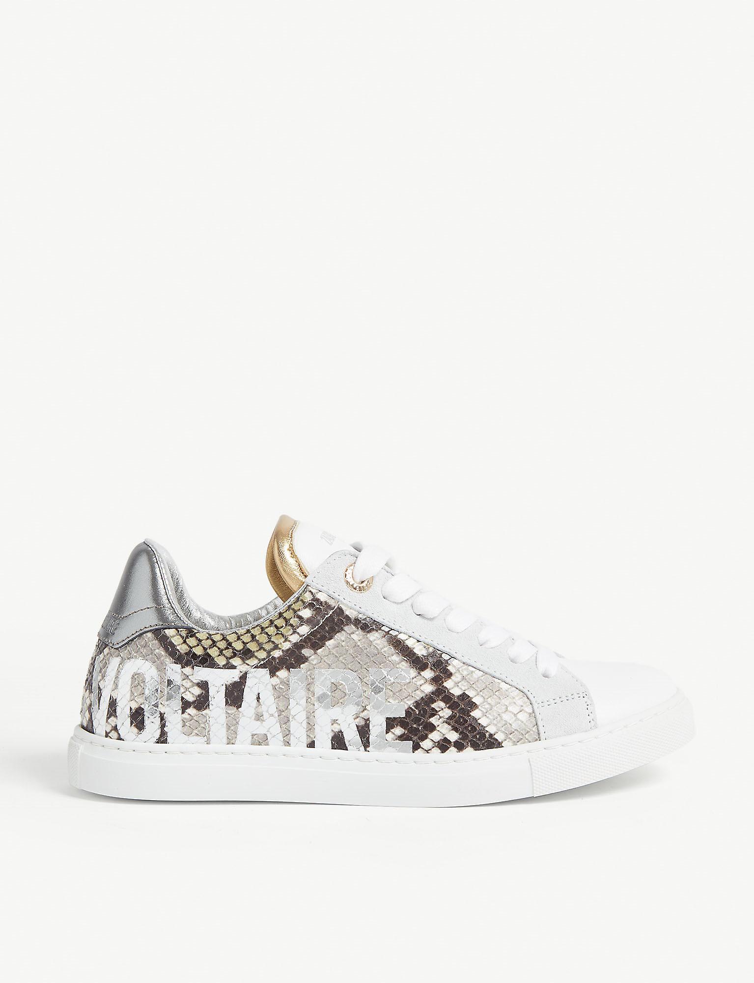 zadig and voltaire white high tops