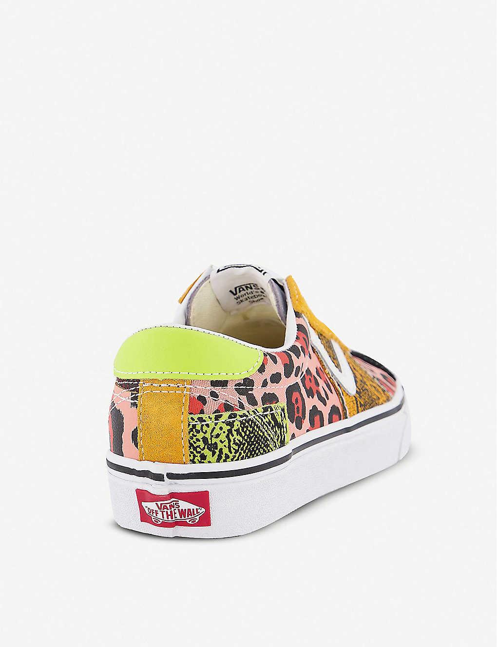 vans sport mixed print sneaker