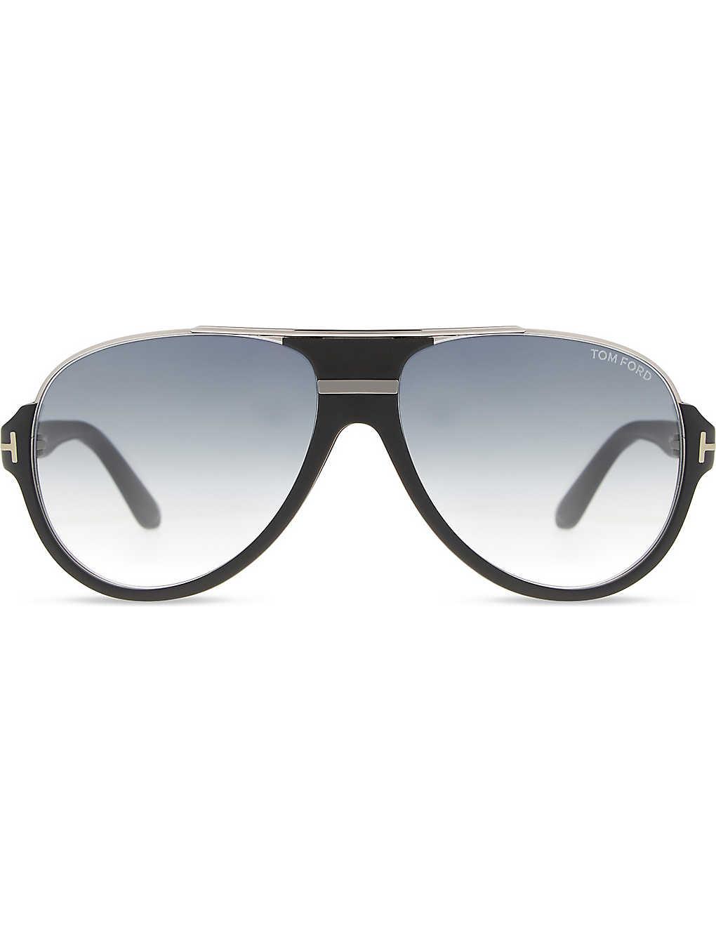 Tom Ford Dimitry Aviator Sunglasses in Gray Lyst