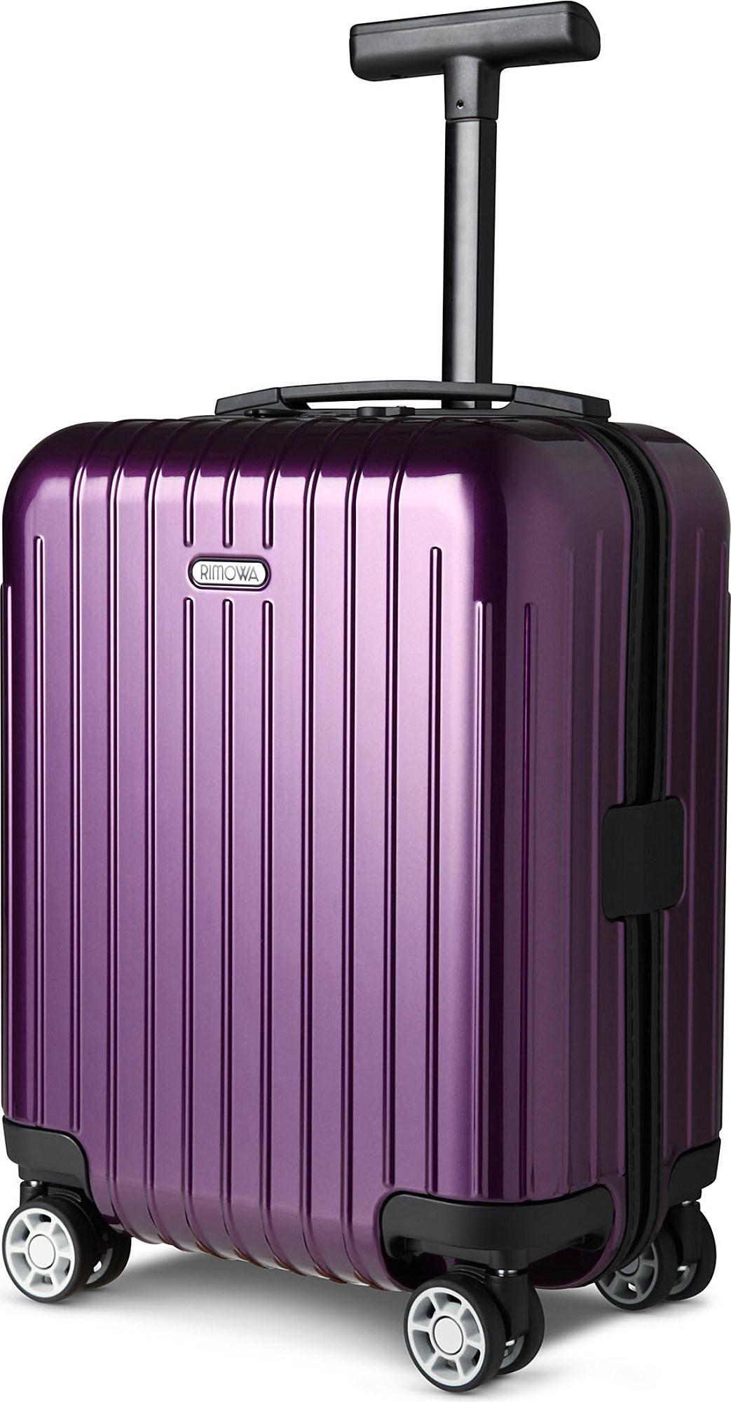 RIMOWA Salsa Air Four-wheel Mini Suitcase 43cm in Purple | Lyst