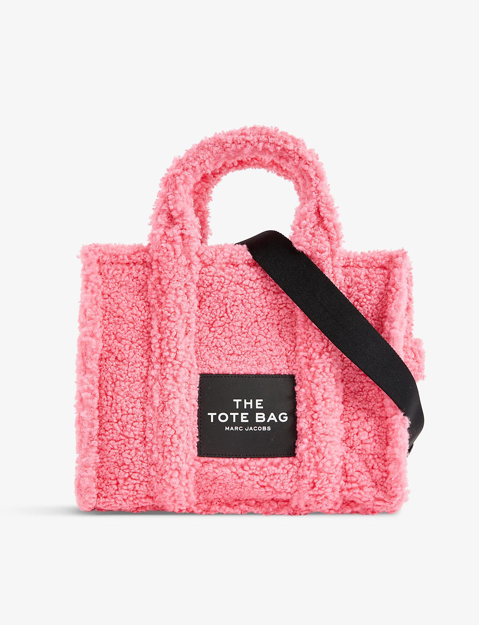 Black Oversize Round Plush Faux Fur Tote Bag Purse – Luxury Divas