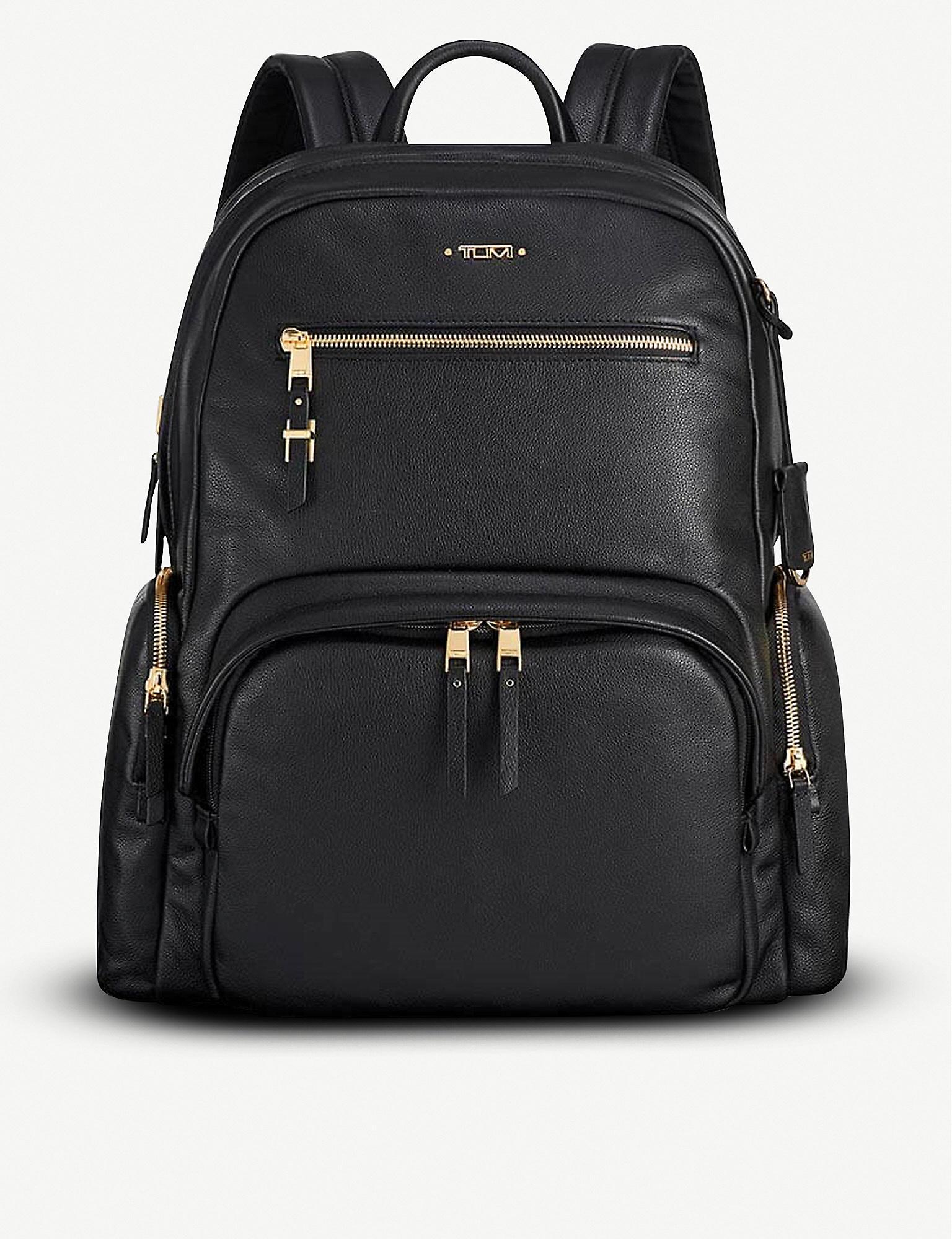 Tumi Carson Woven Backpack in Black | Lyst