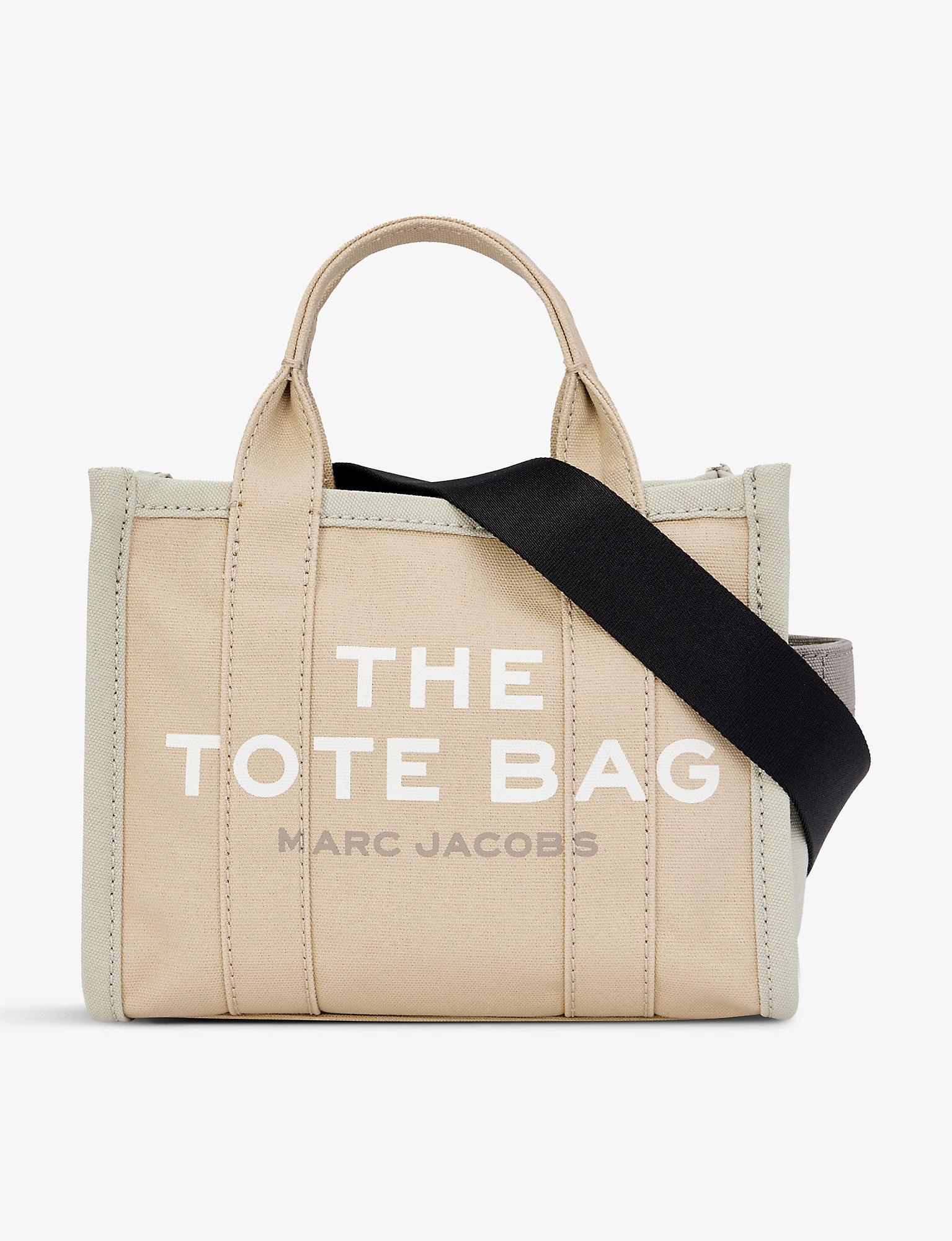 Marc Jacobs The Mini Tote Leather Tote Bag in Natural | Lyst