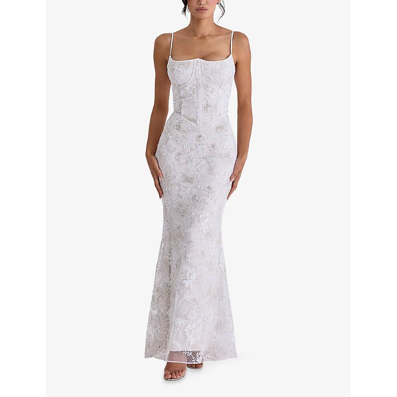 Designer White Sequin A Line Dresses for Women - Up to 81% off | Lyst