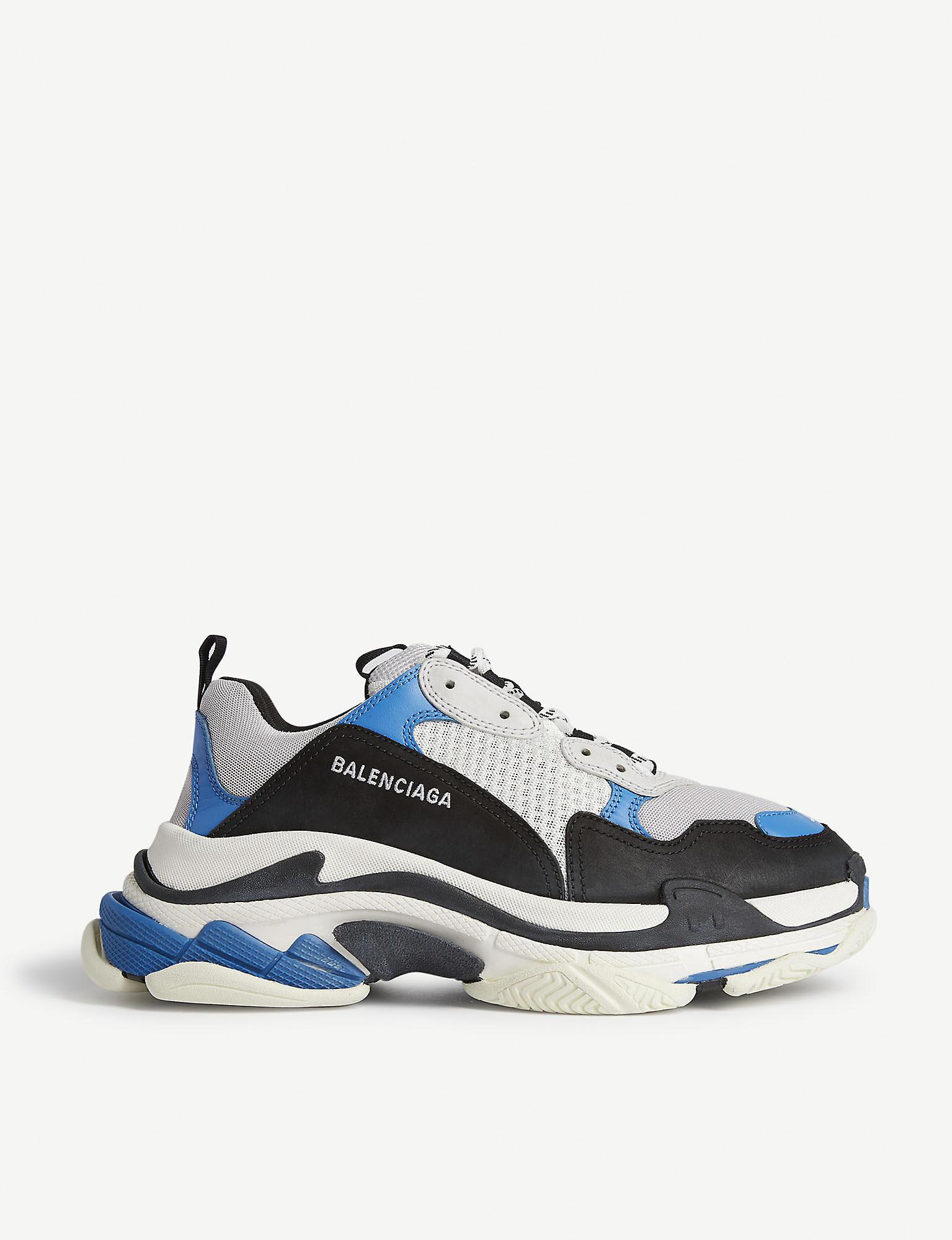 Balenciaga Triple S White Navy Online Sale, UP TO 64% OFF