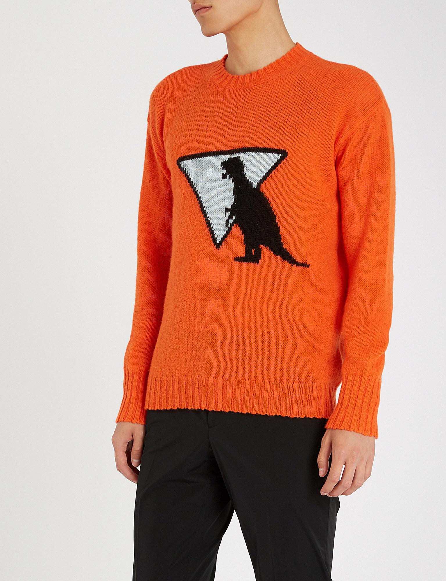 Prada dinosaur cheap sweater