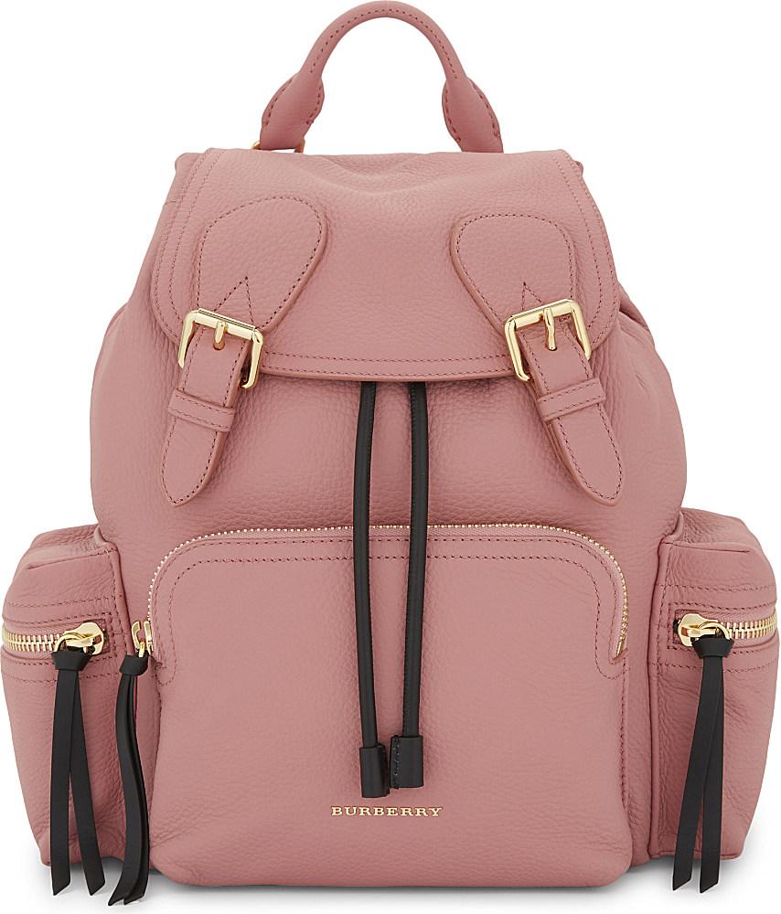 burberry backpack pink