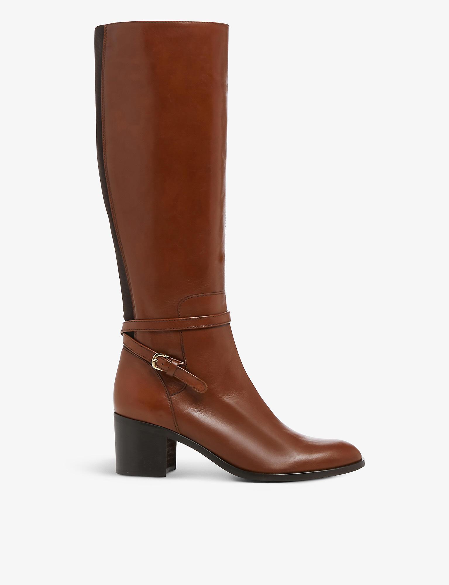 womens tan knee boots