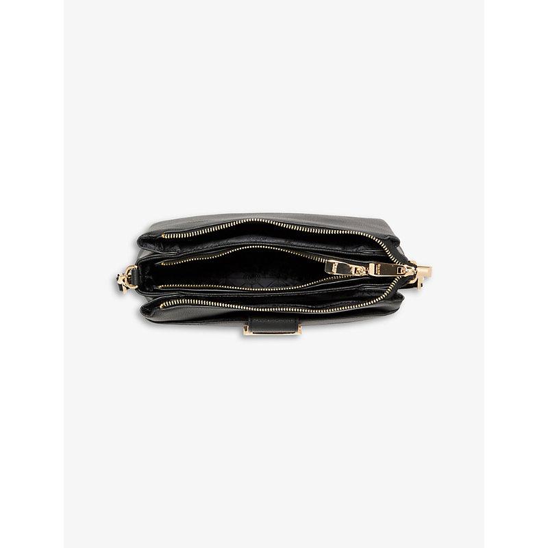 Dune Darlena Faux leather Cross body Bag in Black Lyst UK