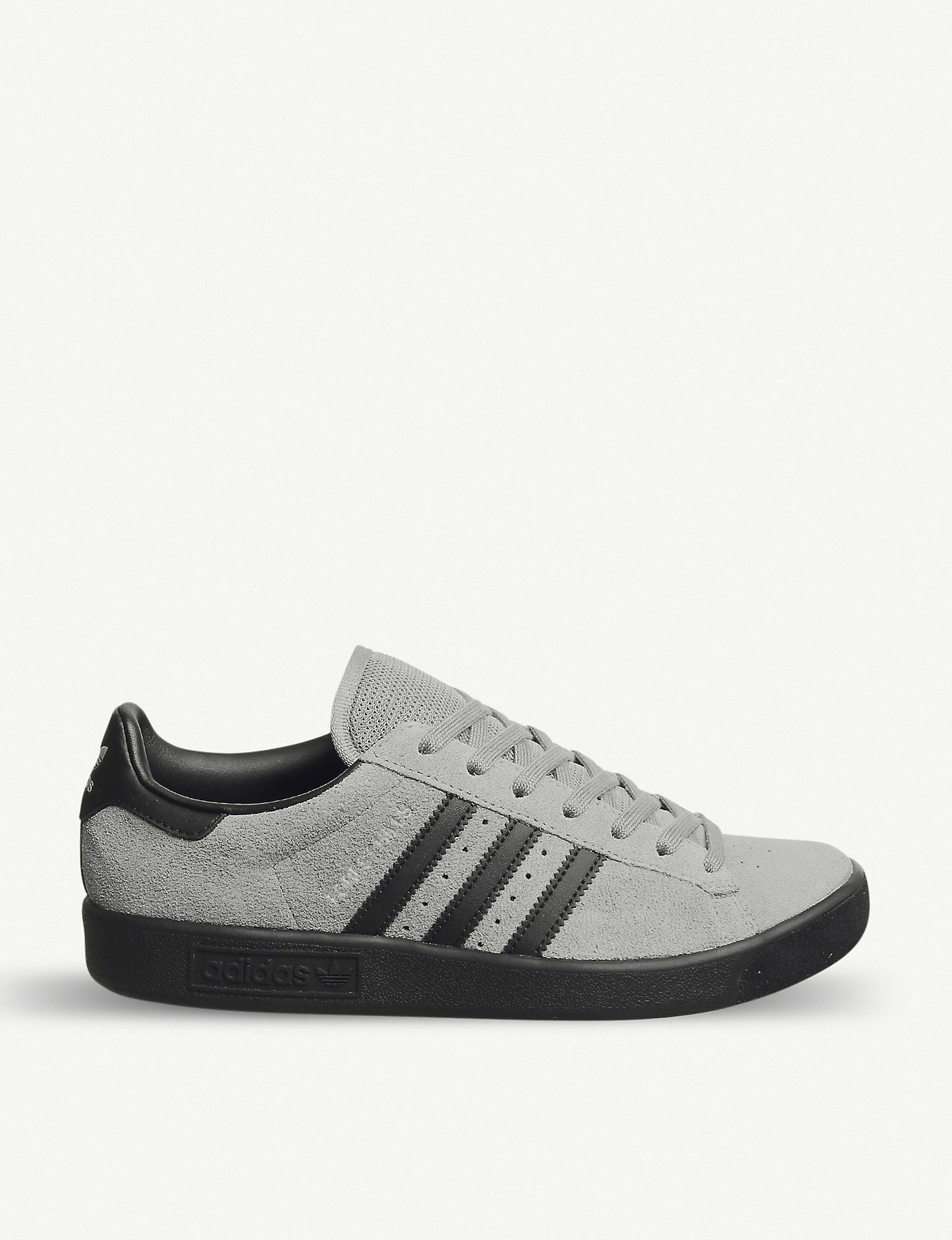 adidas Forest Hills Suede Trainers in Gray for Men - Lyst