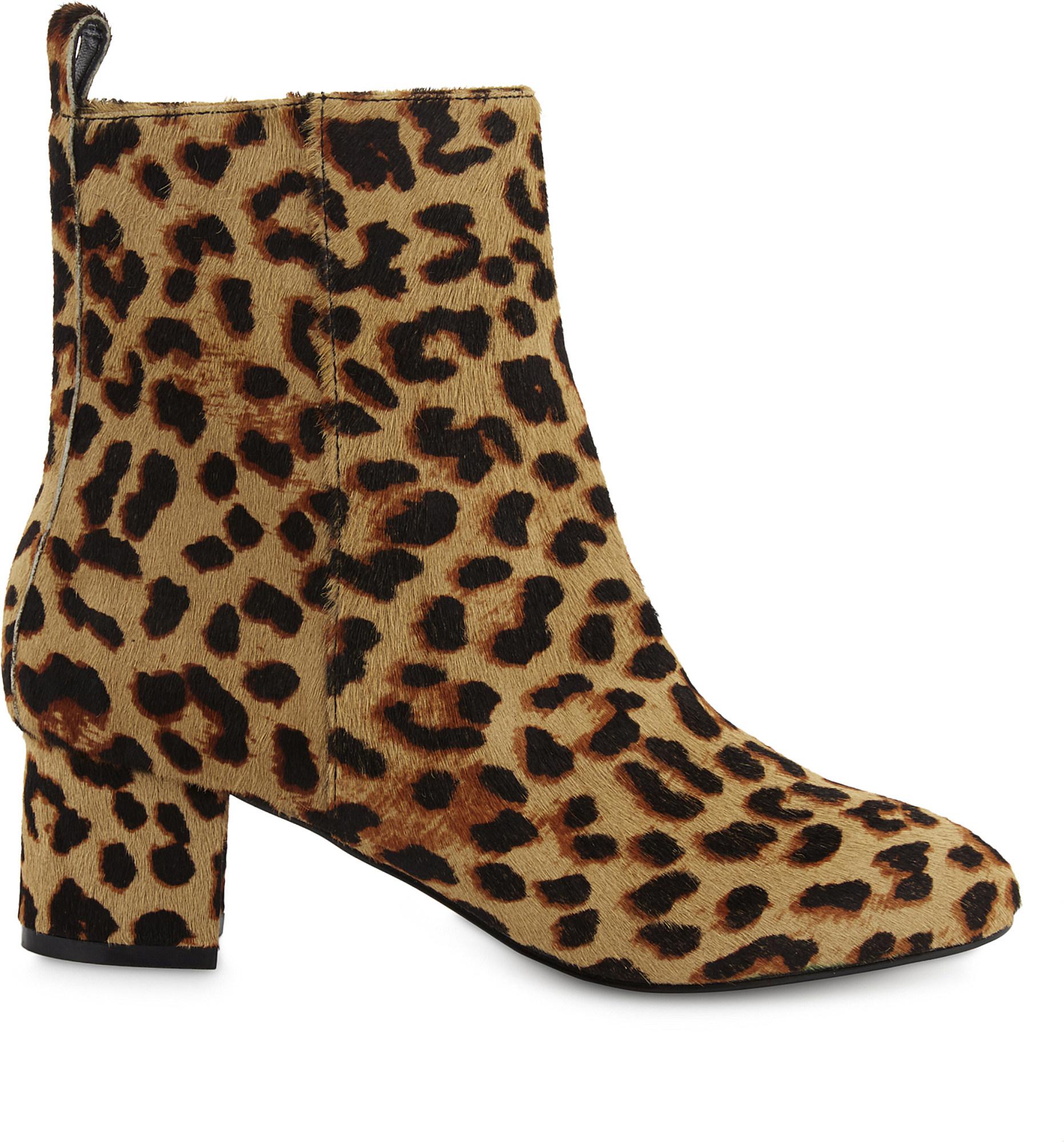 aldo animal print boots