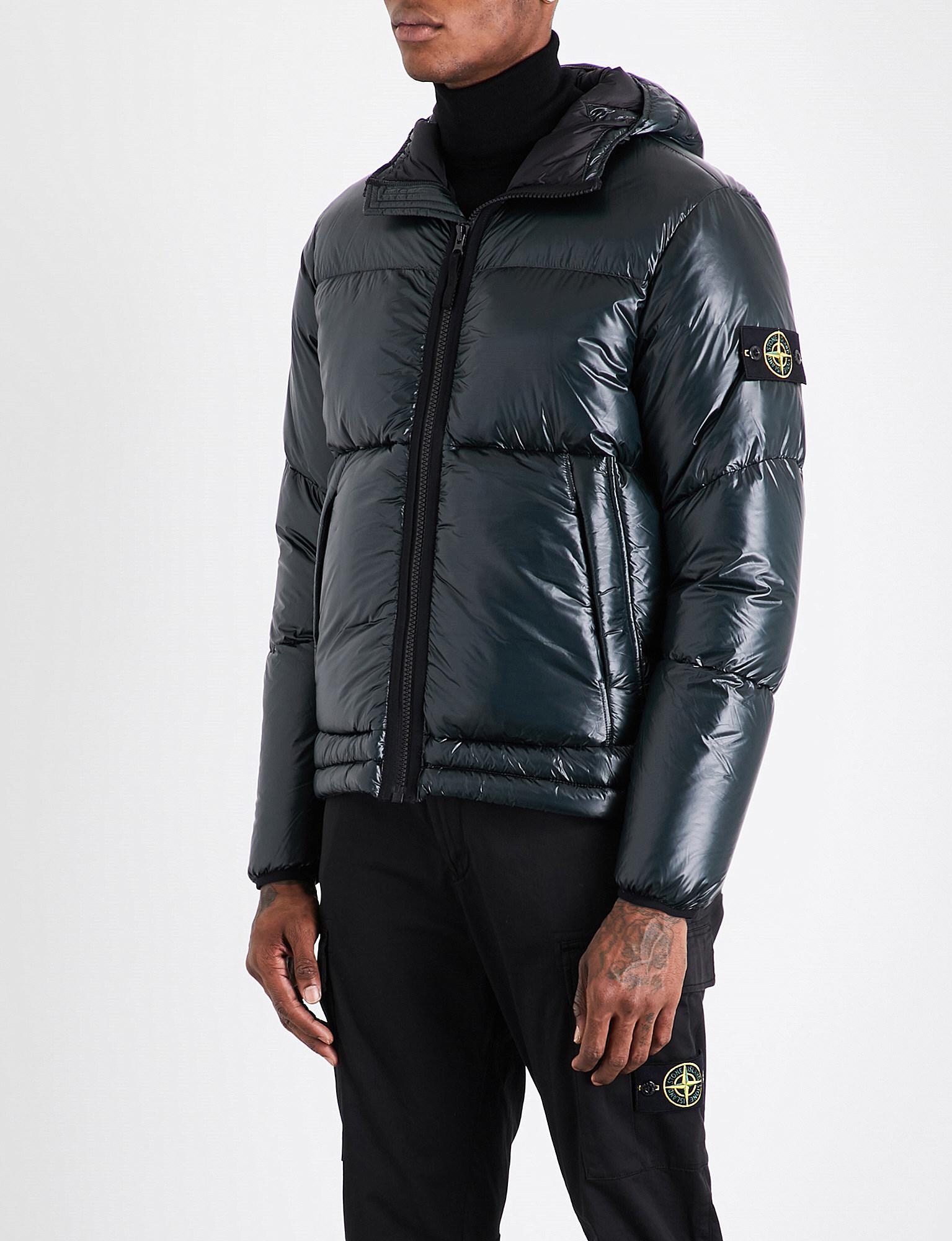 Stone Island Quilted Shell Down Jacket Belgium, SAVE 56% - eagleflair.com