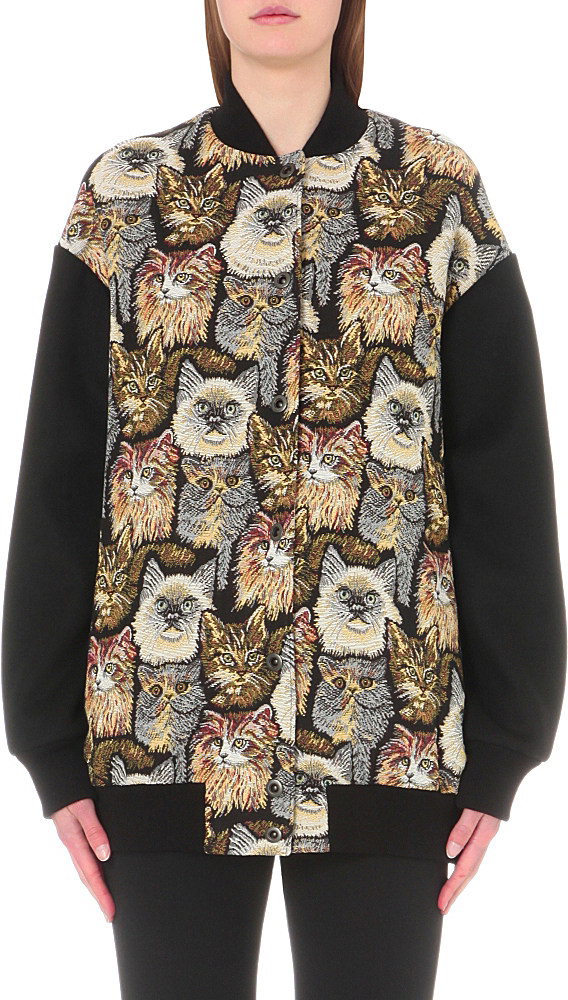 stella mccartney cat jacket
