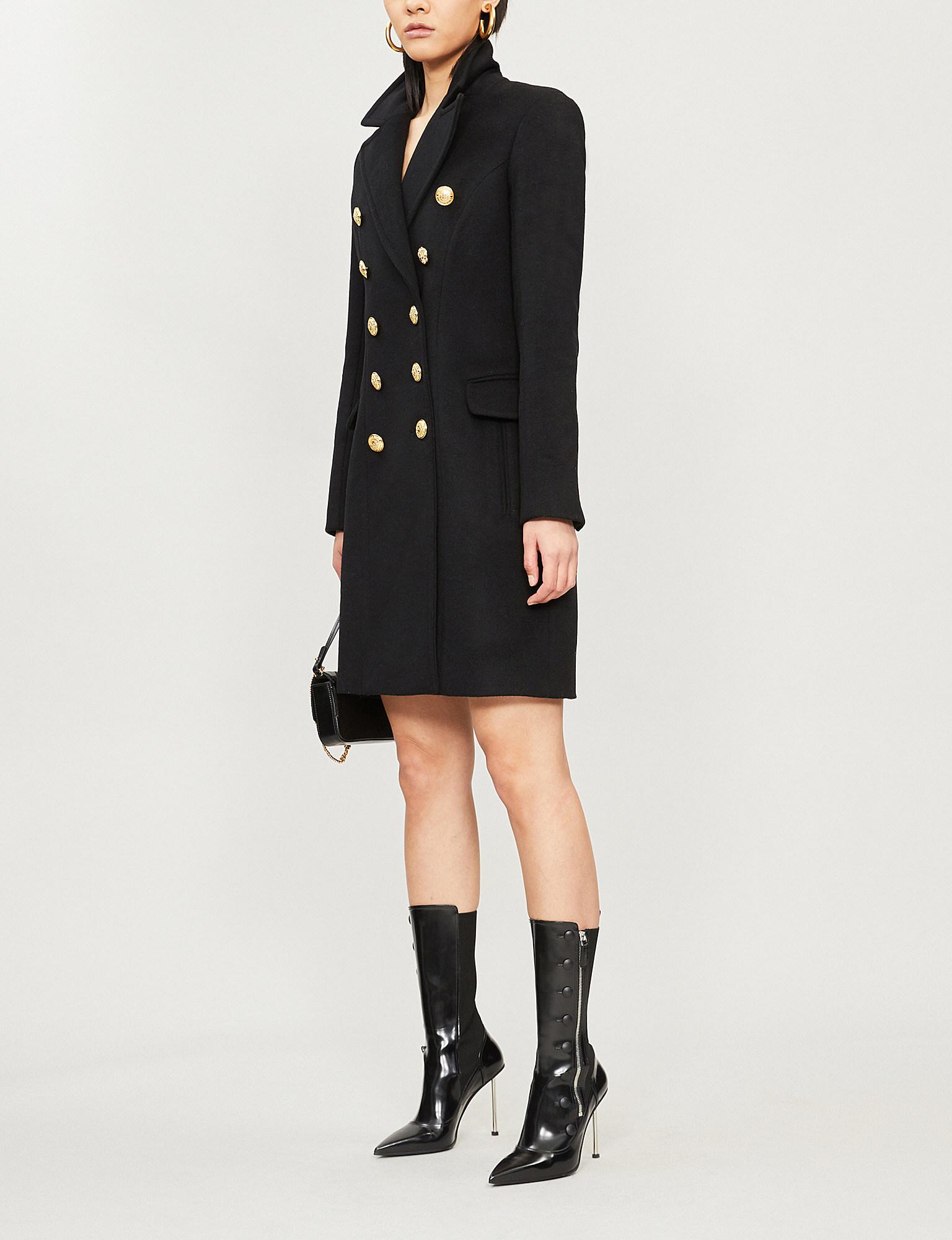 Balmain wool coat Clearance