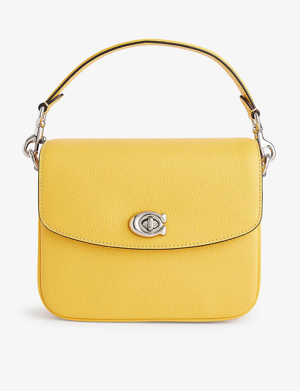 COACH Cassie 19 Leather Cross body Bag in Yellow Lyst UK