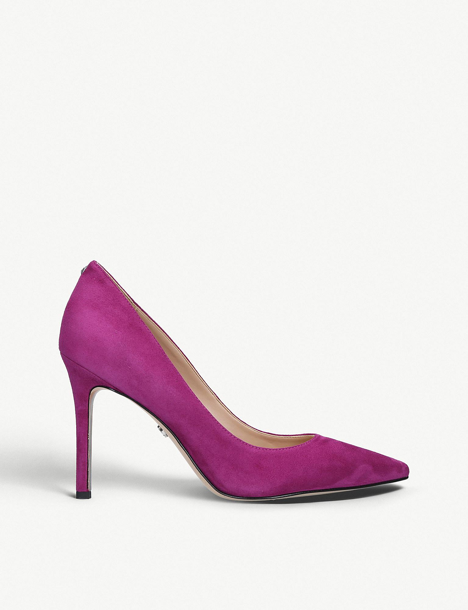 sam edelman purple pumps