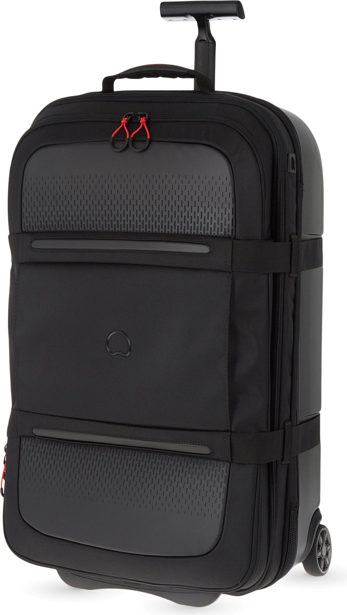 Delsey Montsouris Two-wheel Expanding Suitcase 78cm in Black for Men | Lyst