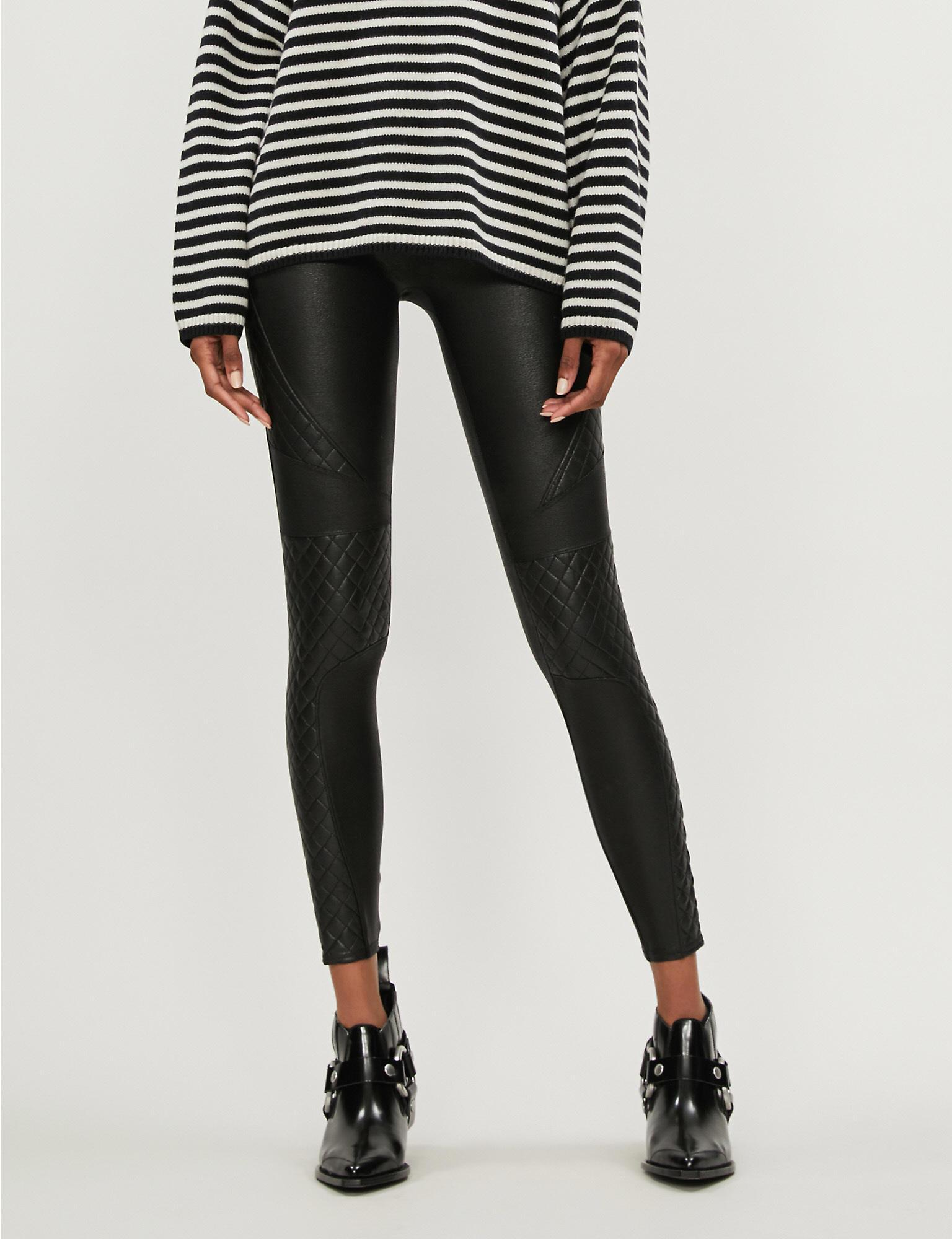 spanx quilted leggings