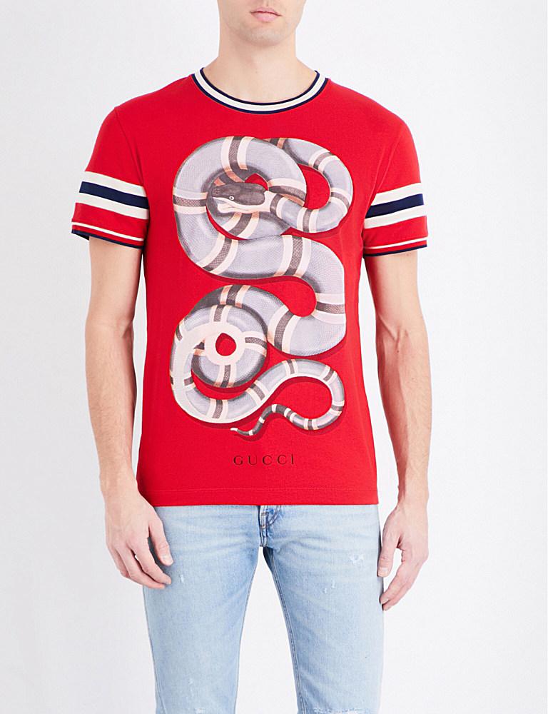 gucci red t shirt