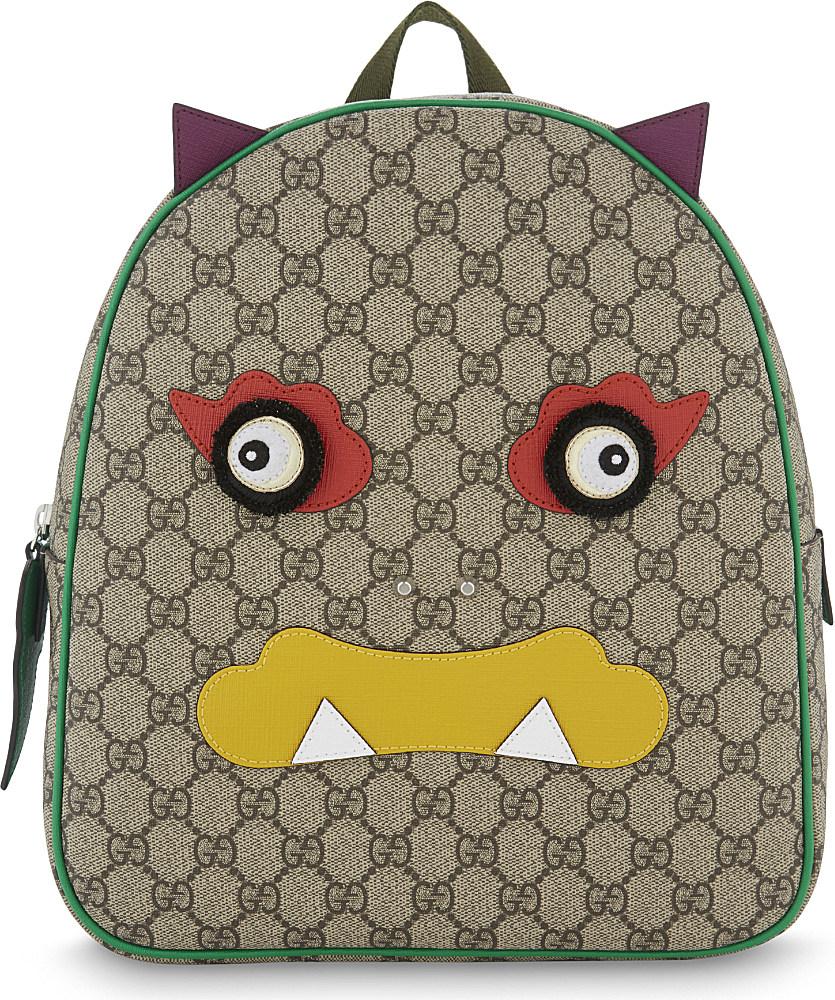 gucci monster backpack