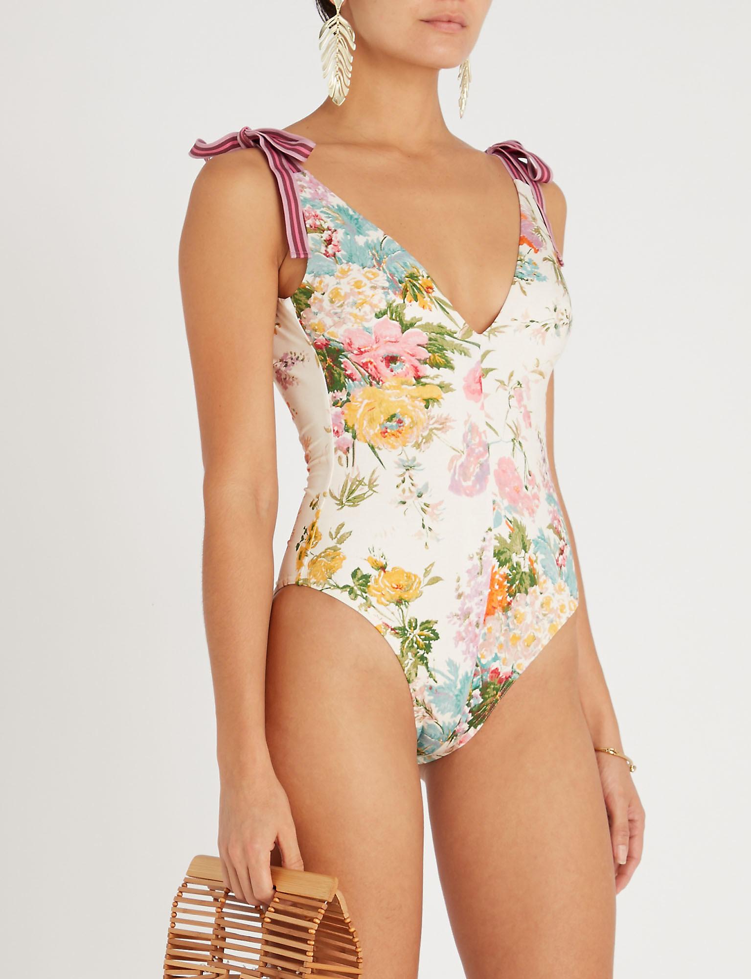 tie shoulder swimsuit