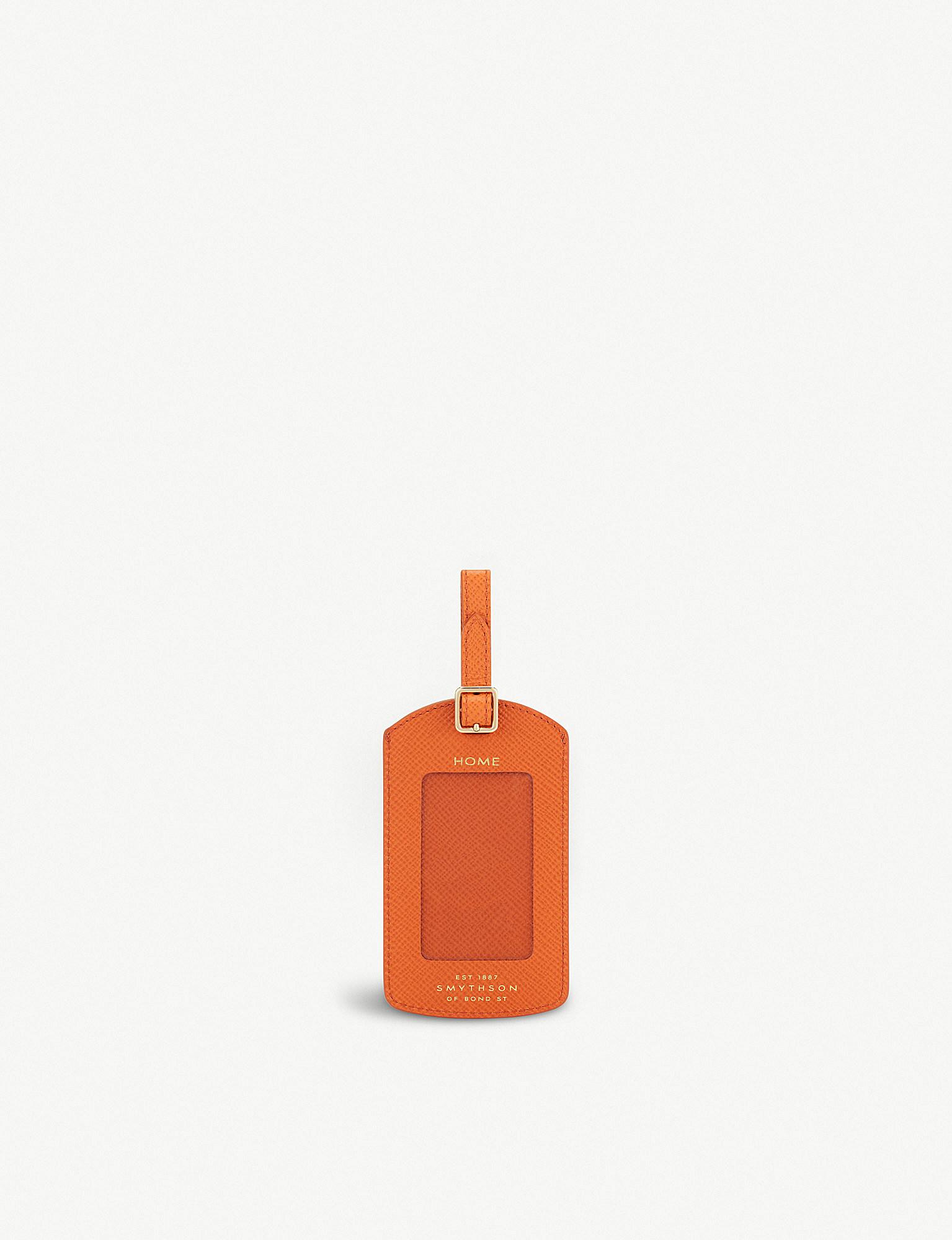 smythson luggage tag