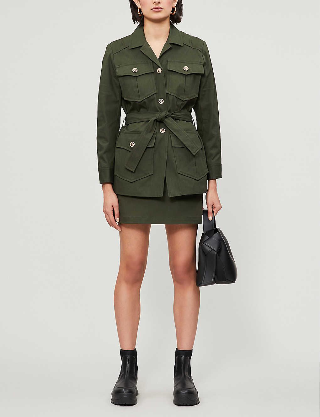 Maje Guesna Utility Cotton-blend Jacket 