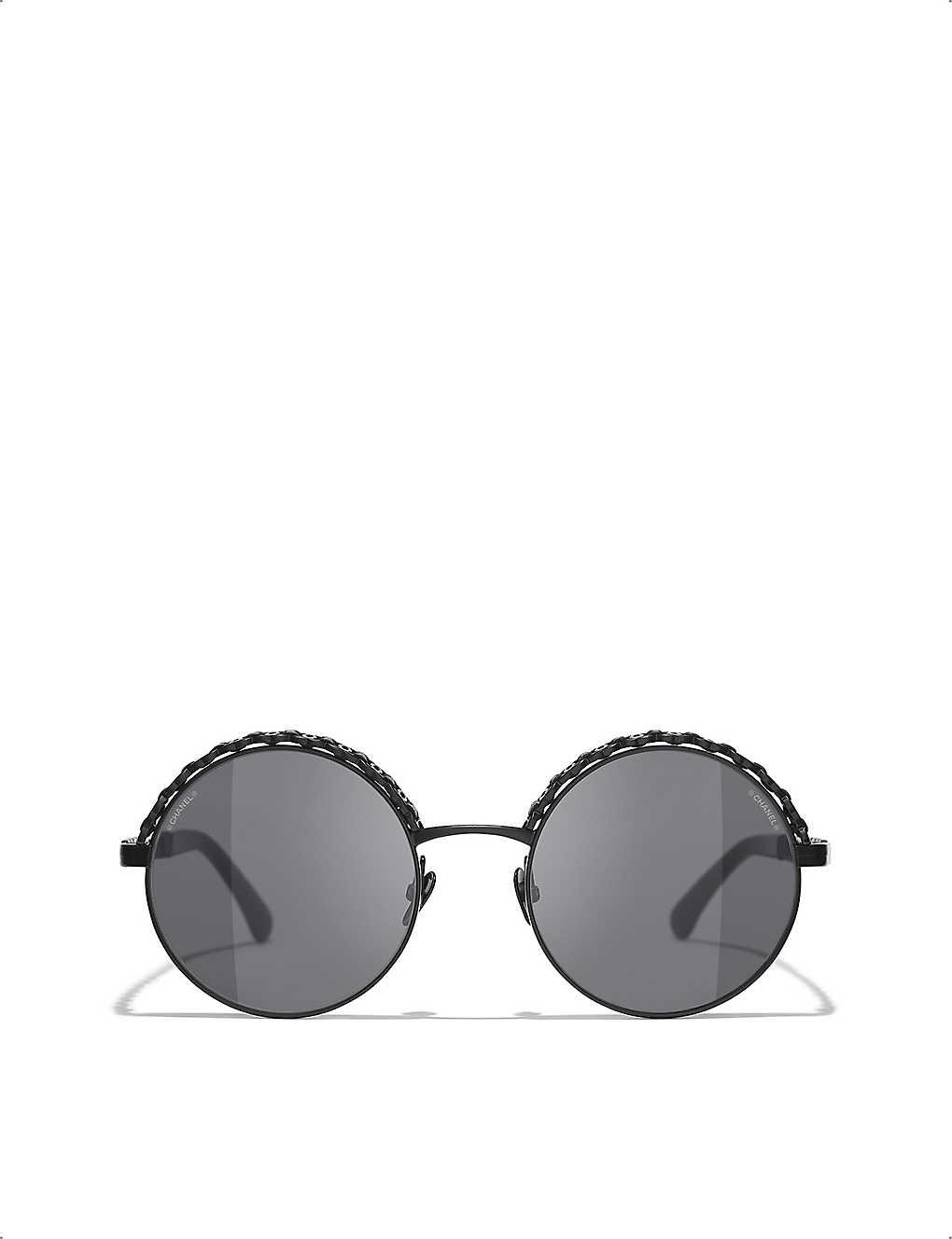 CHANEL - Round sunglasses