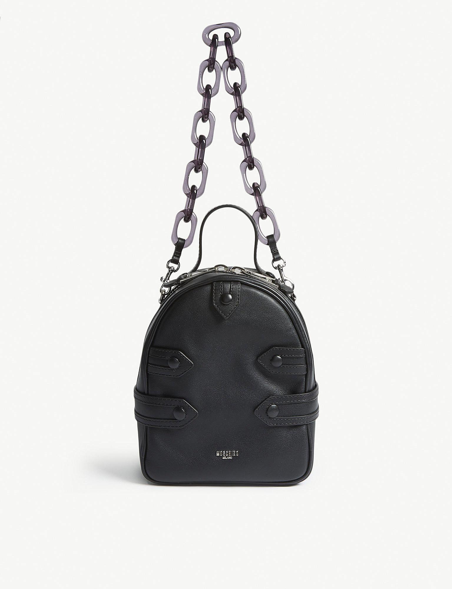 mini moschino backpack