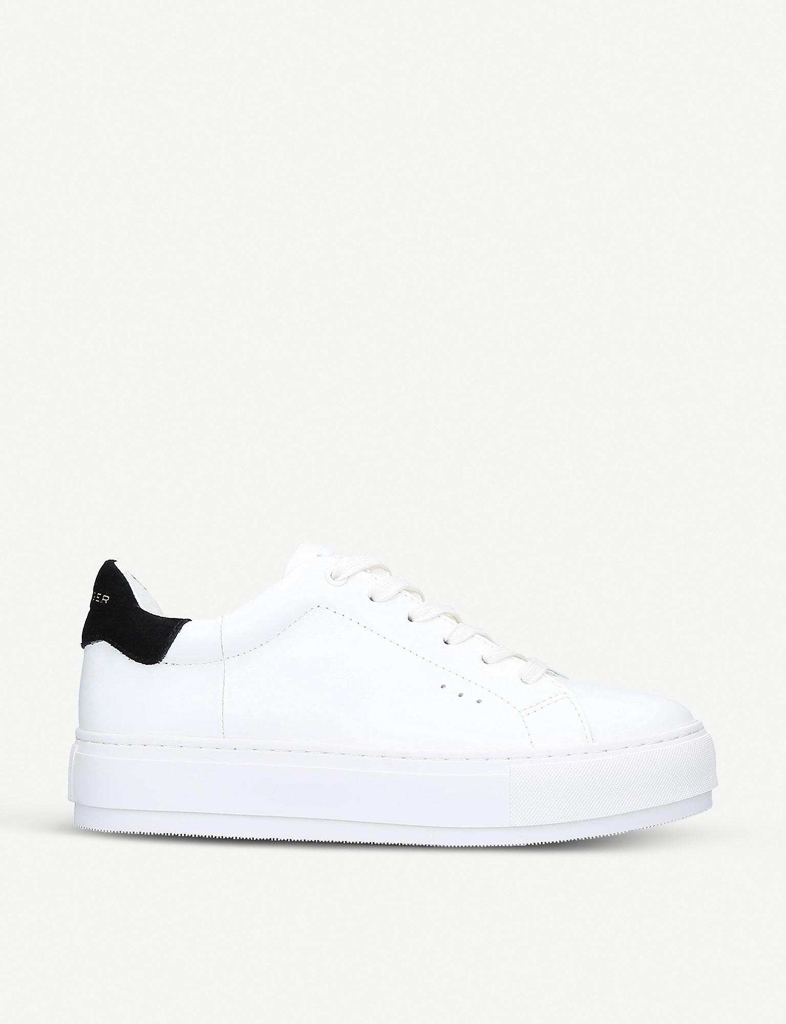 kurt geiger womens white trainers