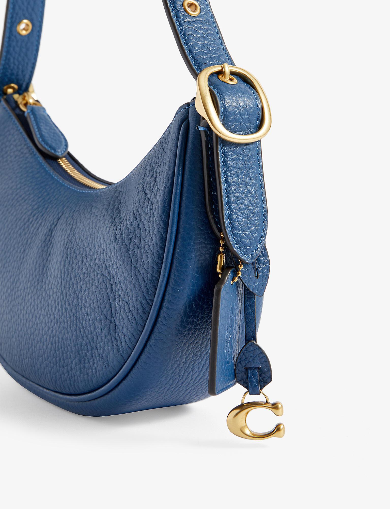 Coach Blue Shoulder Bags | Mercari