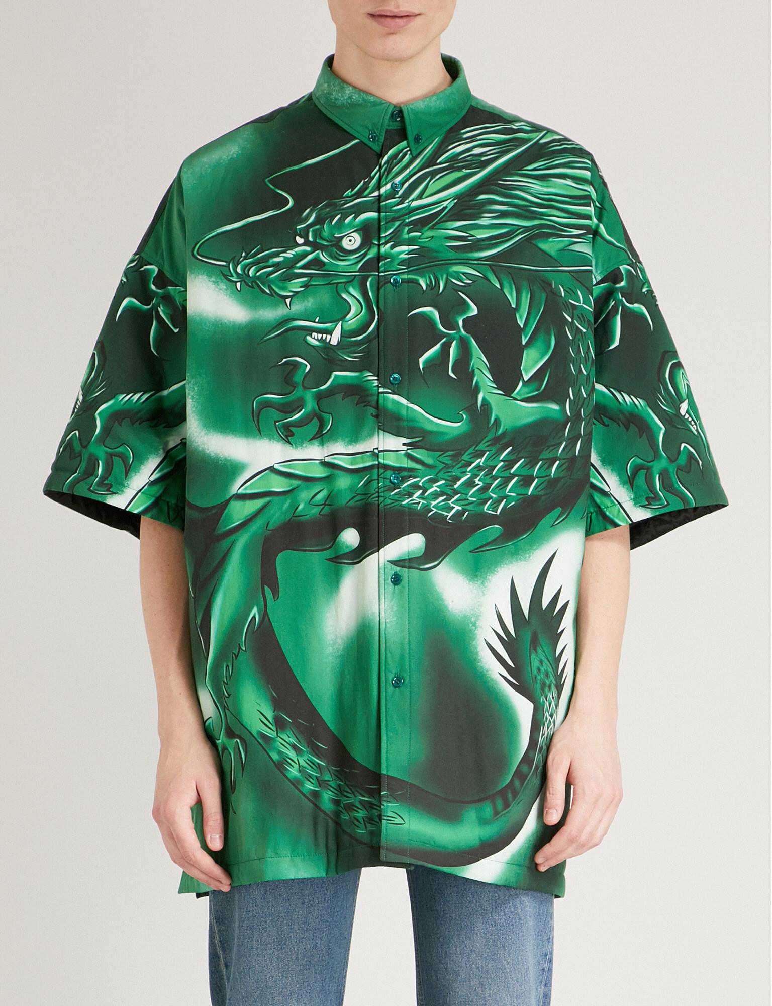 balenciaga shirt dragon