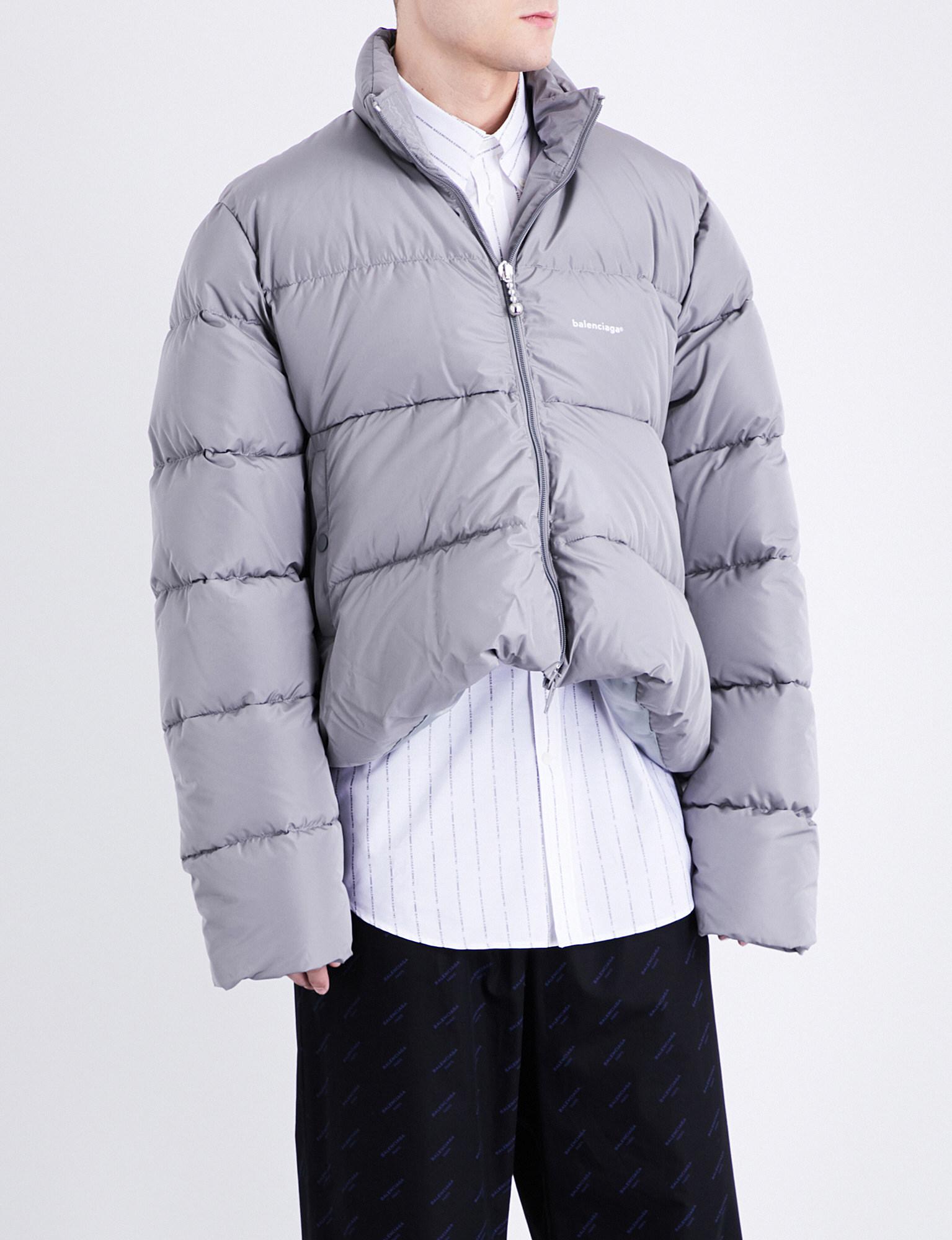 balenciaga down jacket