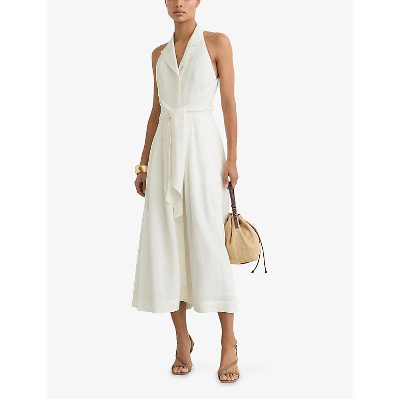 reiss halter neck dress Reiss