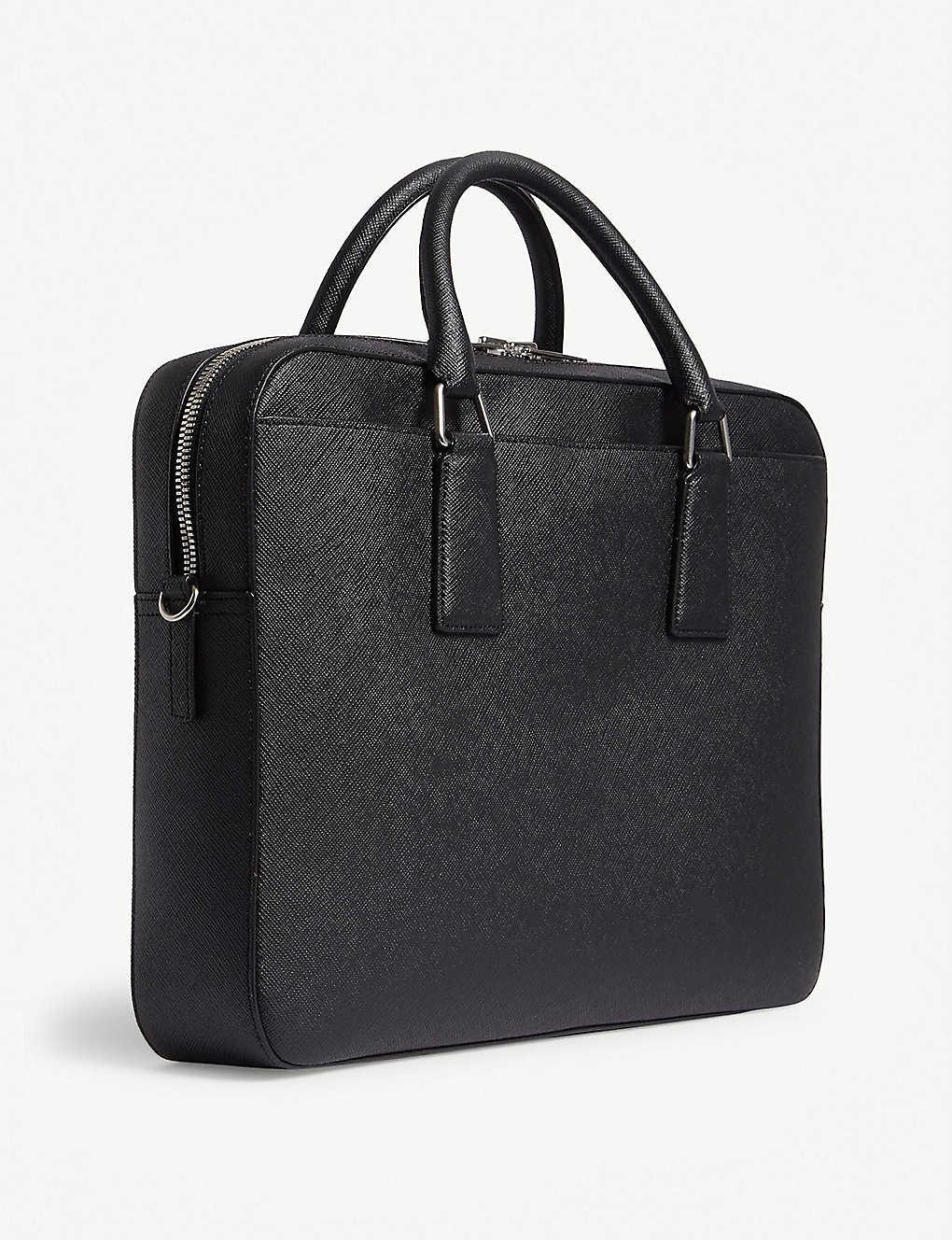 sandro saffiano briefcase